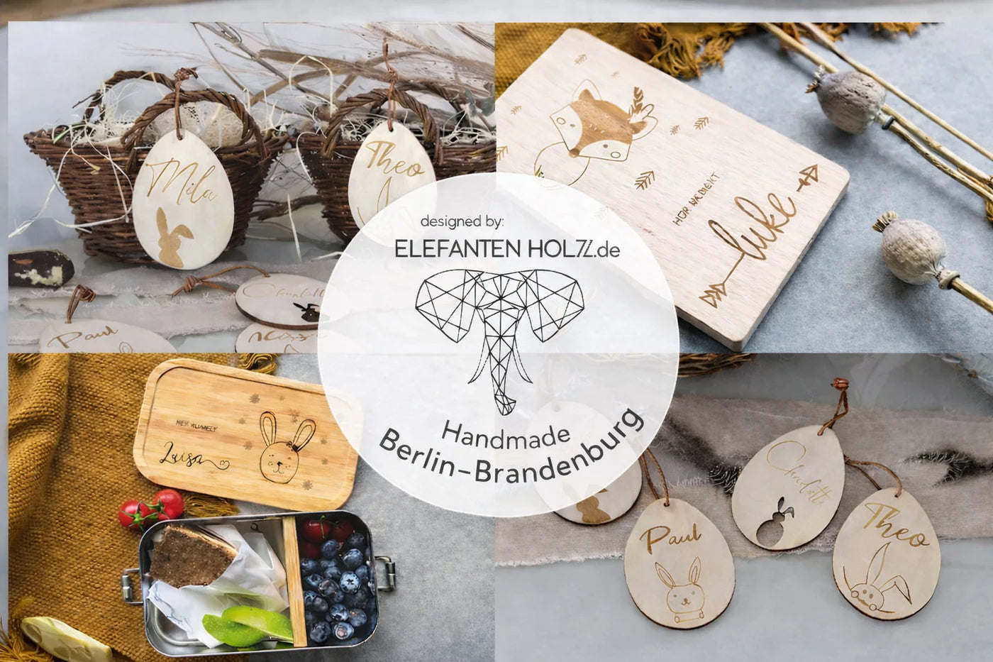 Brotdose Hase Edelstahl I personalisiert