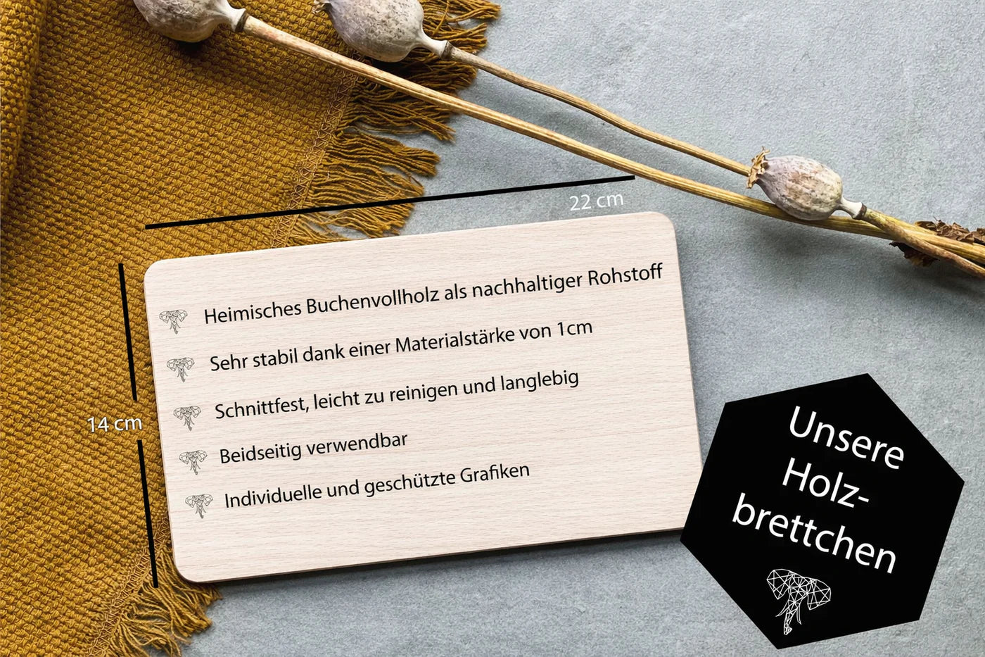 Frühstücksbrettchen Kinder Hase I personalisierbar