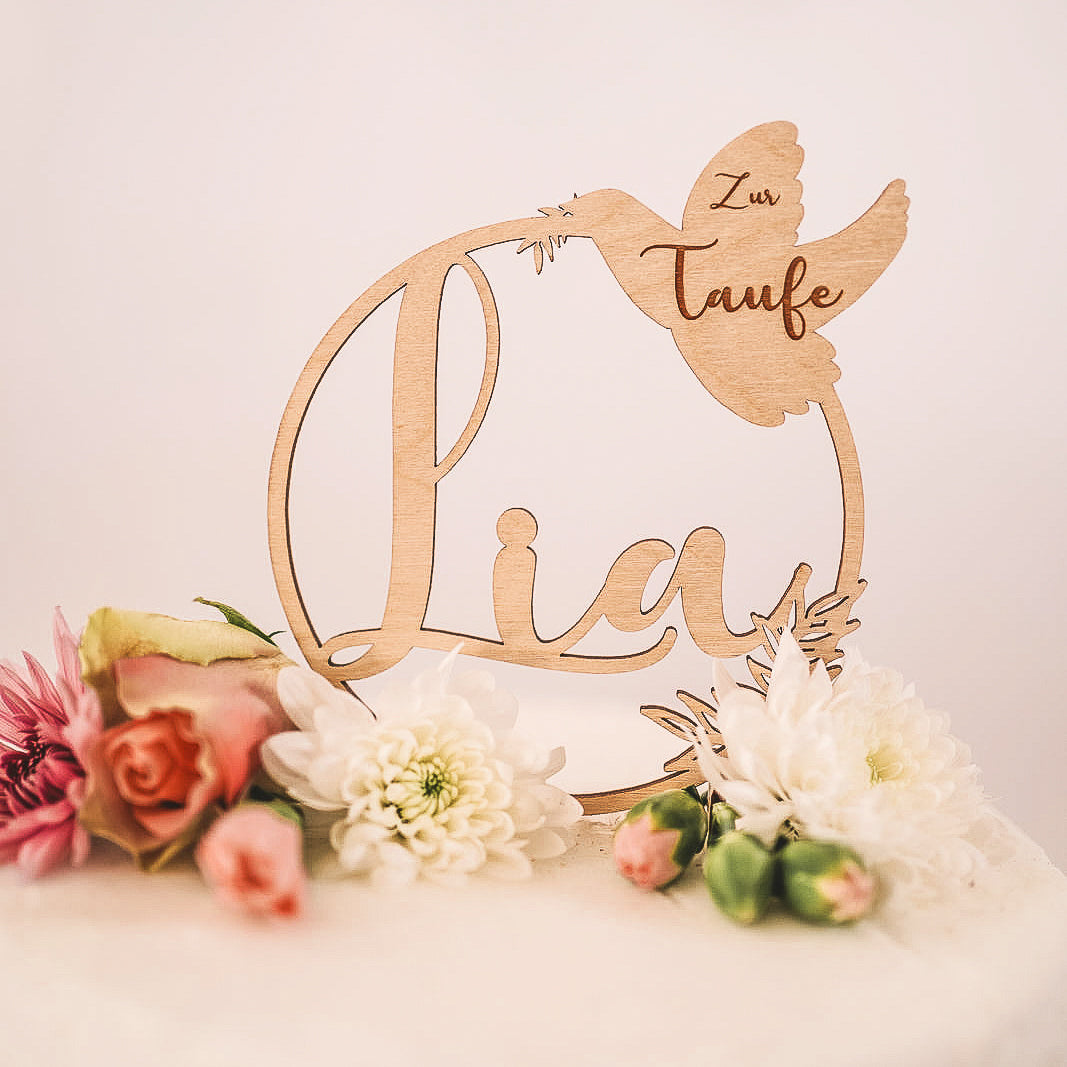 Cake Topper Taufe I Kommunion