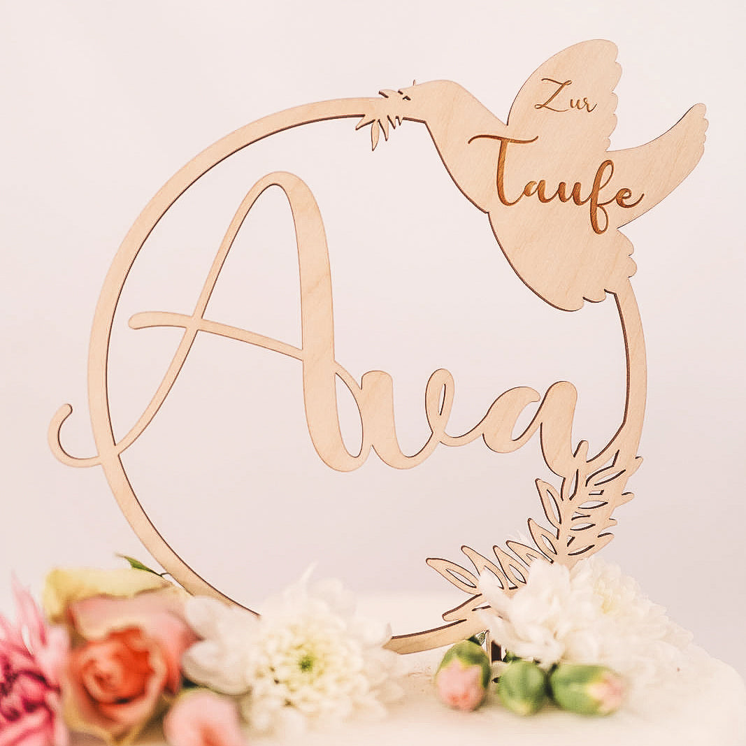 Cake Topper Taufe I Kommunion