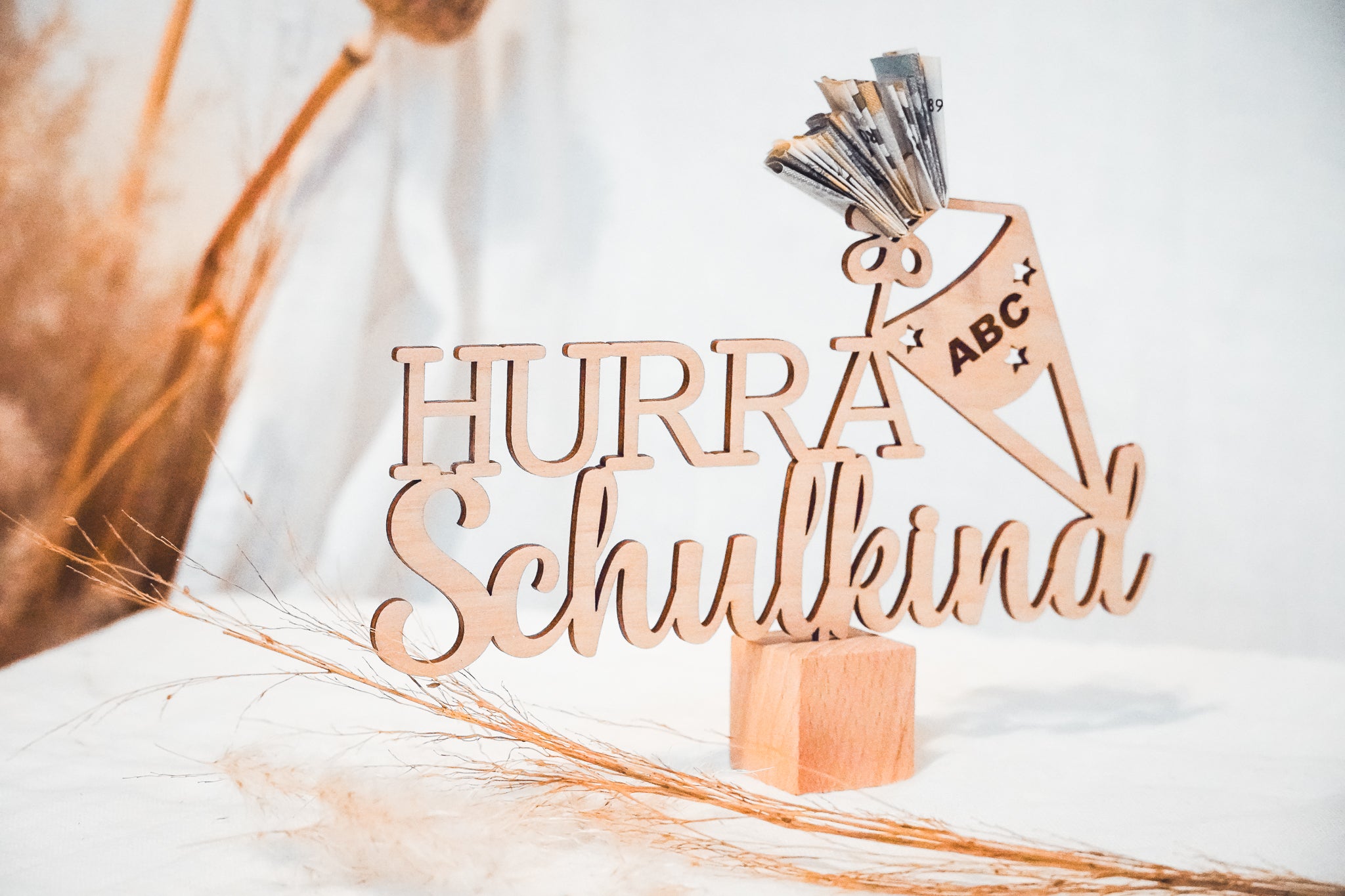 Geld Geschenk zur Einschulung