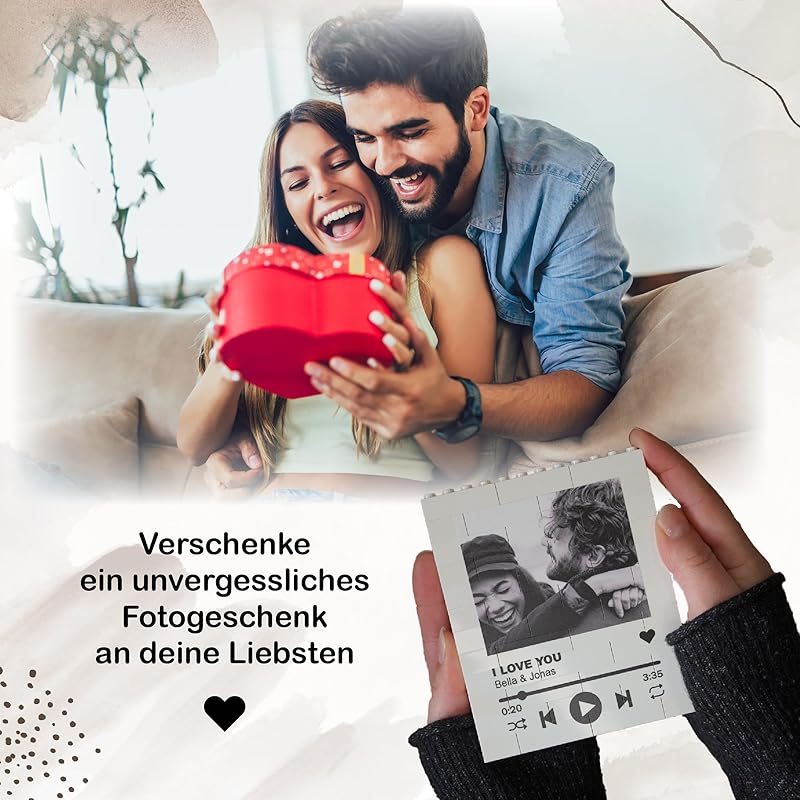 Personalisiertes Musik Geschenk aus LEGO mit Spotify
