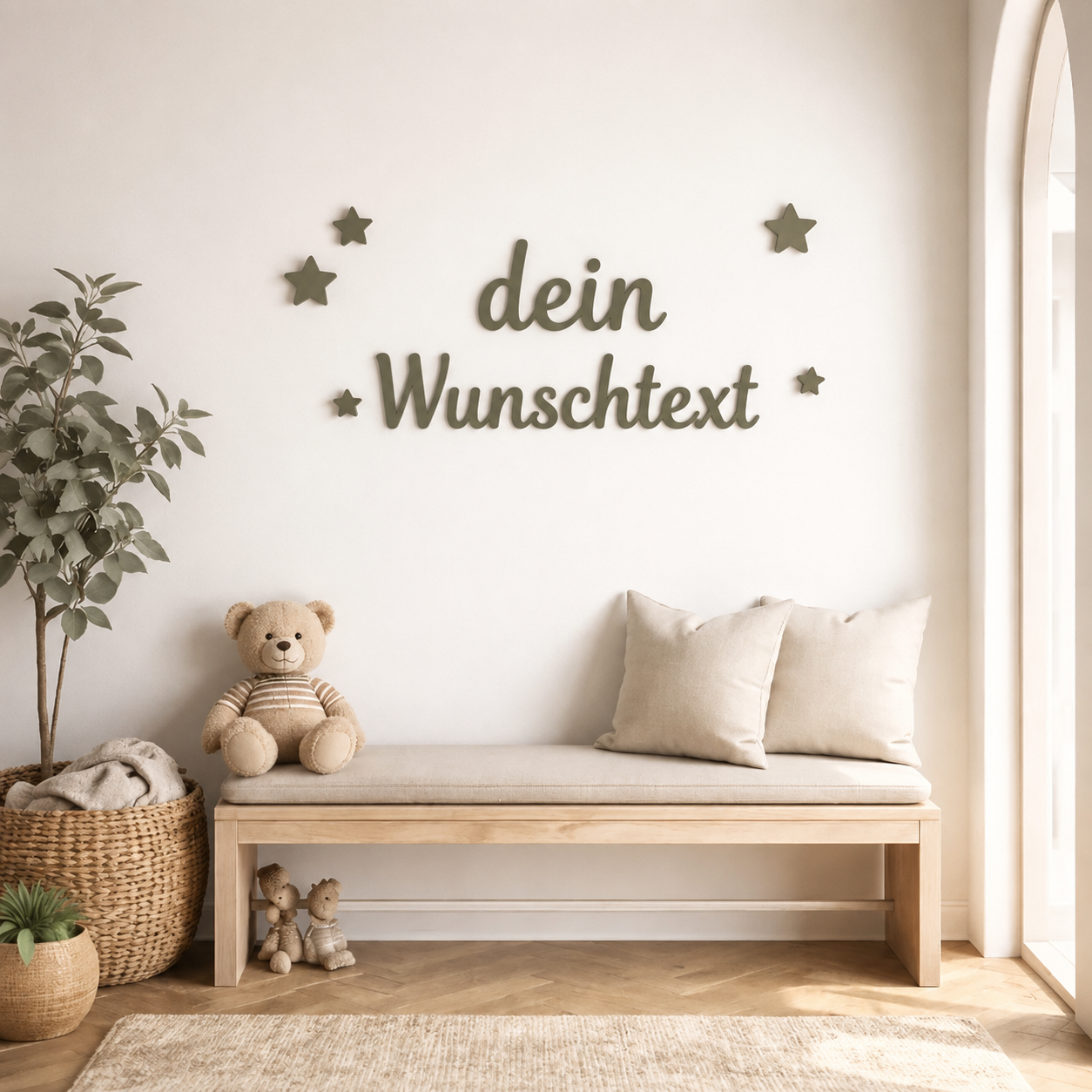 3D Schriftzug personalisierbar
