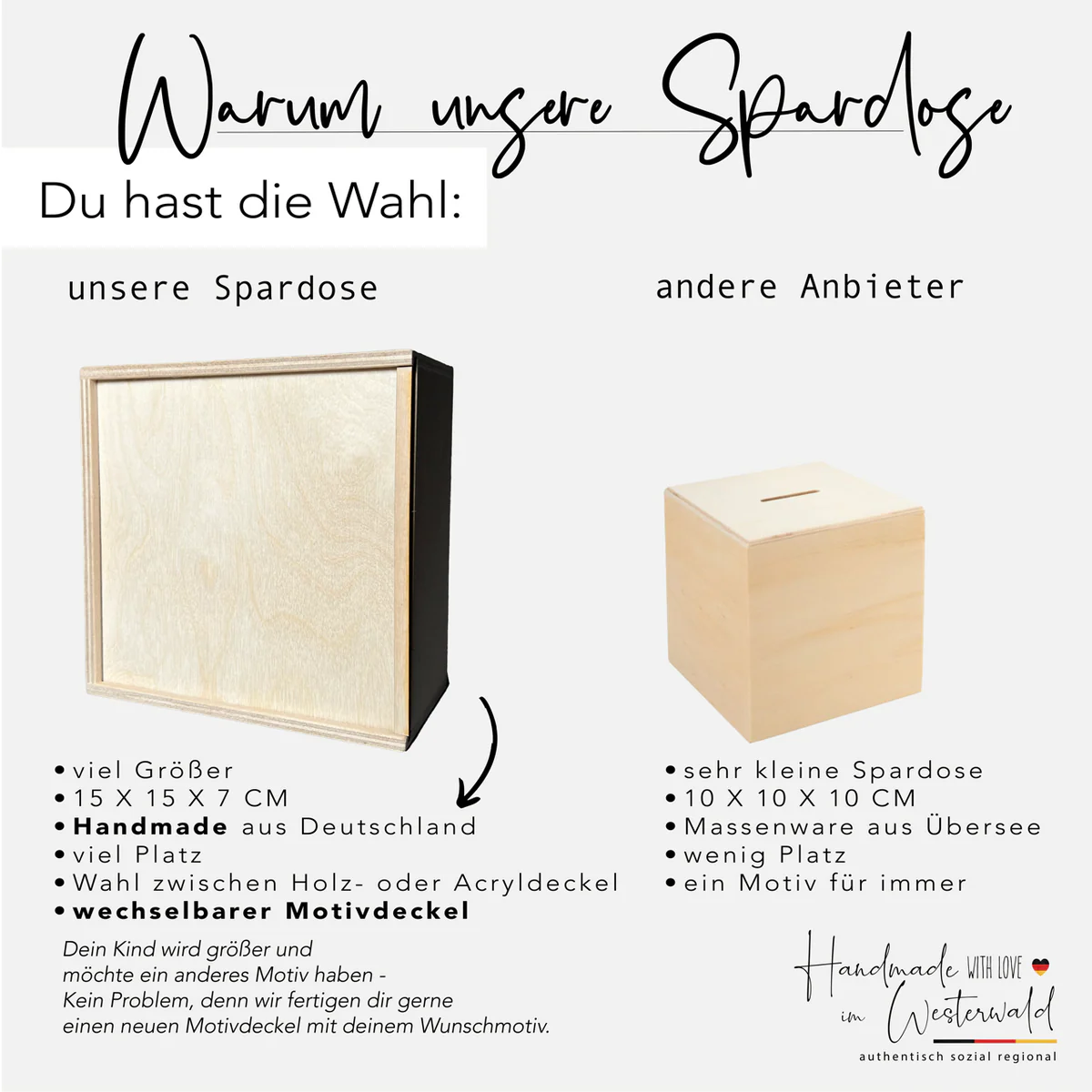 Spardose Kinder Safari grün I personalisierbar