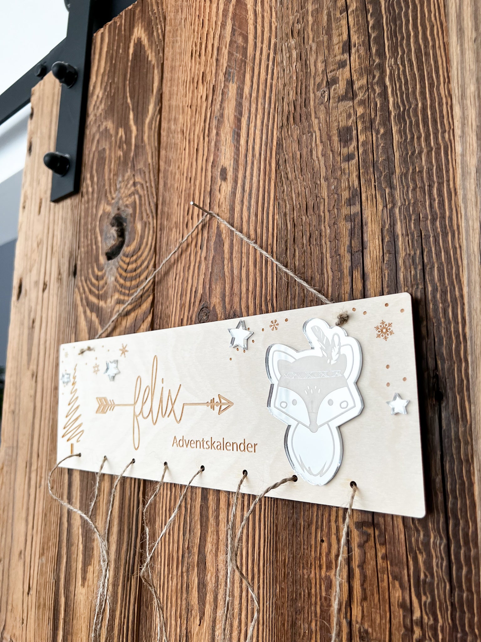 Adventskalender Bambi und Fuchs