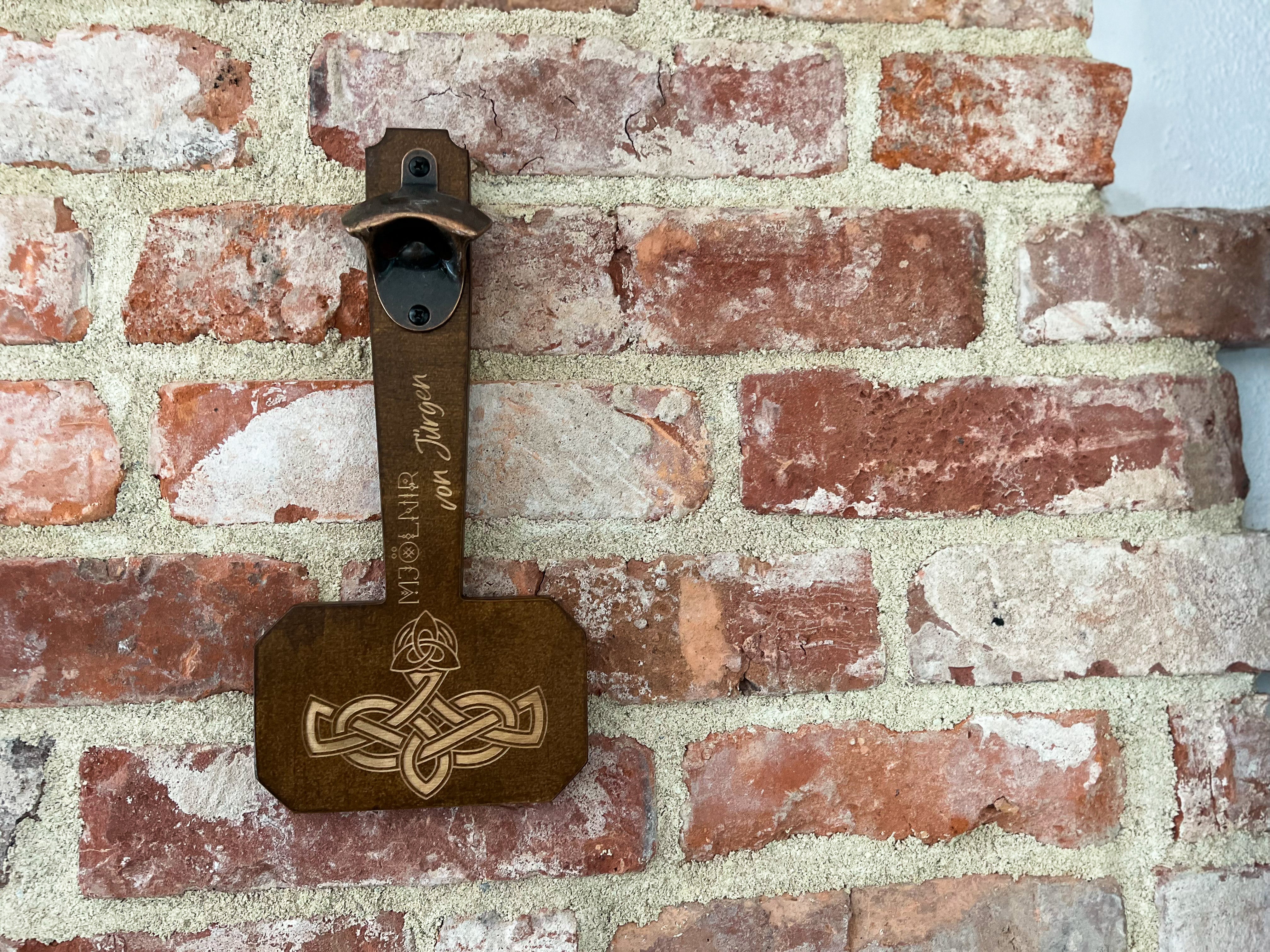 Mjölnir Flaschenöffner im Hammer Design