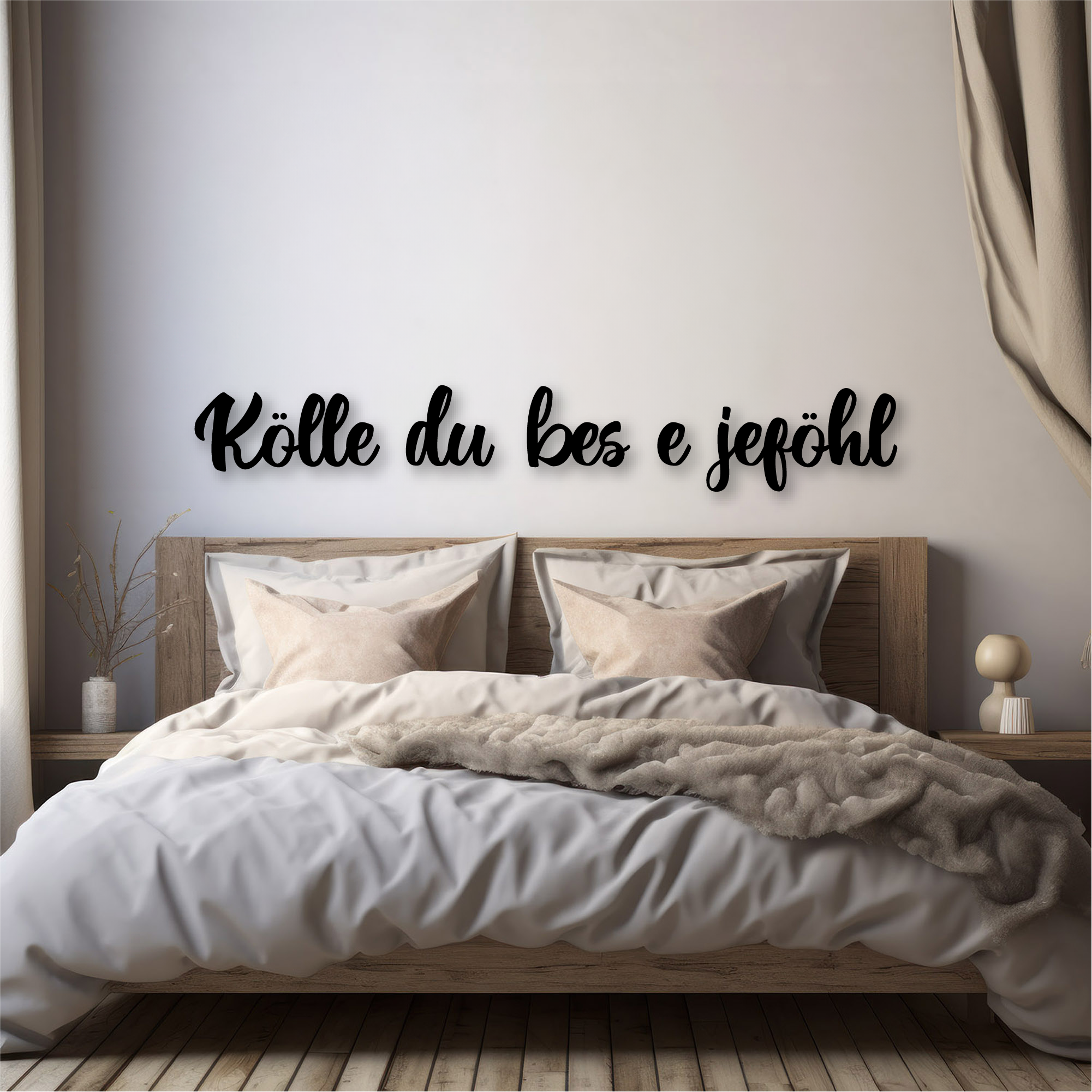 Schriftzug Köln do bes e Jeföhl