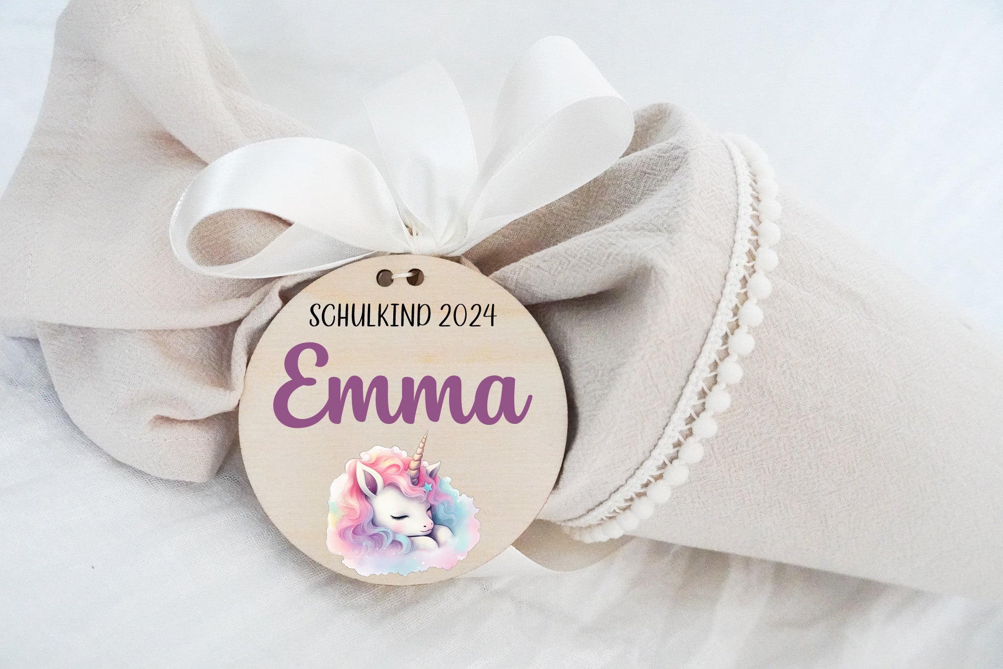 Personalisierter Schultütenanhänger für Kinder, Schultüte, Zuckertüte, Geschenkanhänger, Einschulung 2024 Geschenk Schulkind - viele Motive