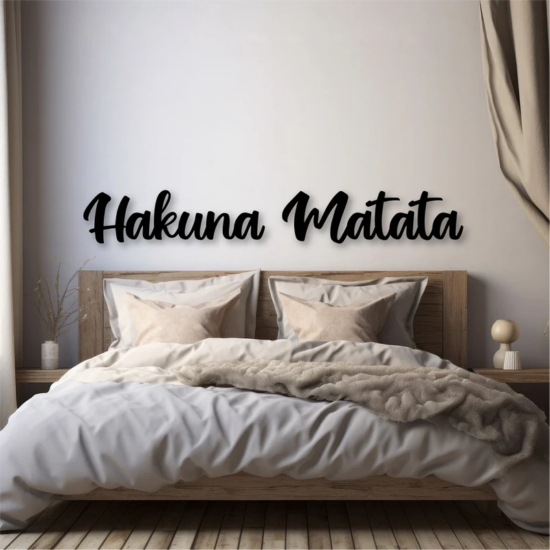 Schriftzug Hakuna Matata