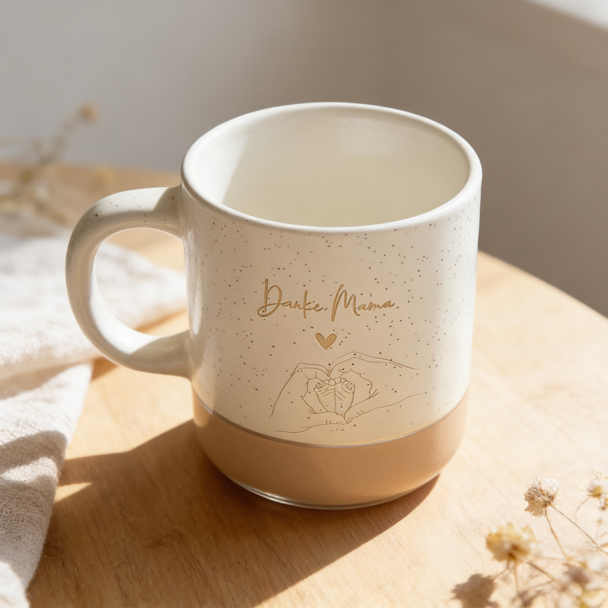 "Danke Mama" Tasse – Liebevolles Geschenk für Muttertag