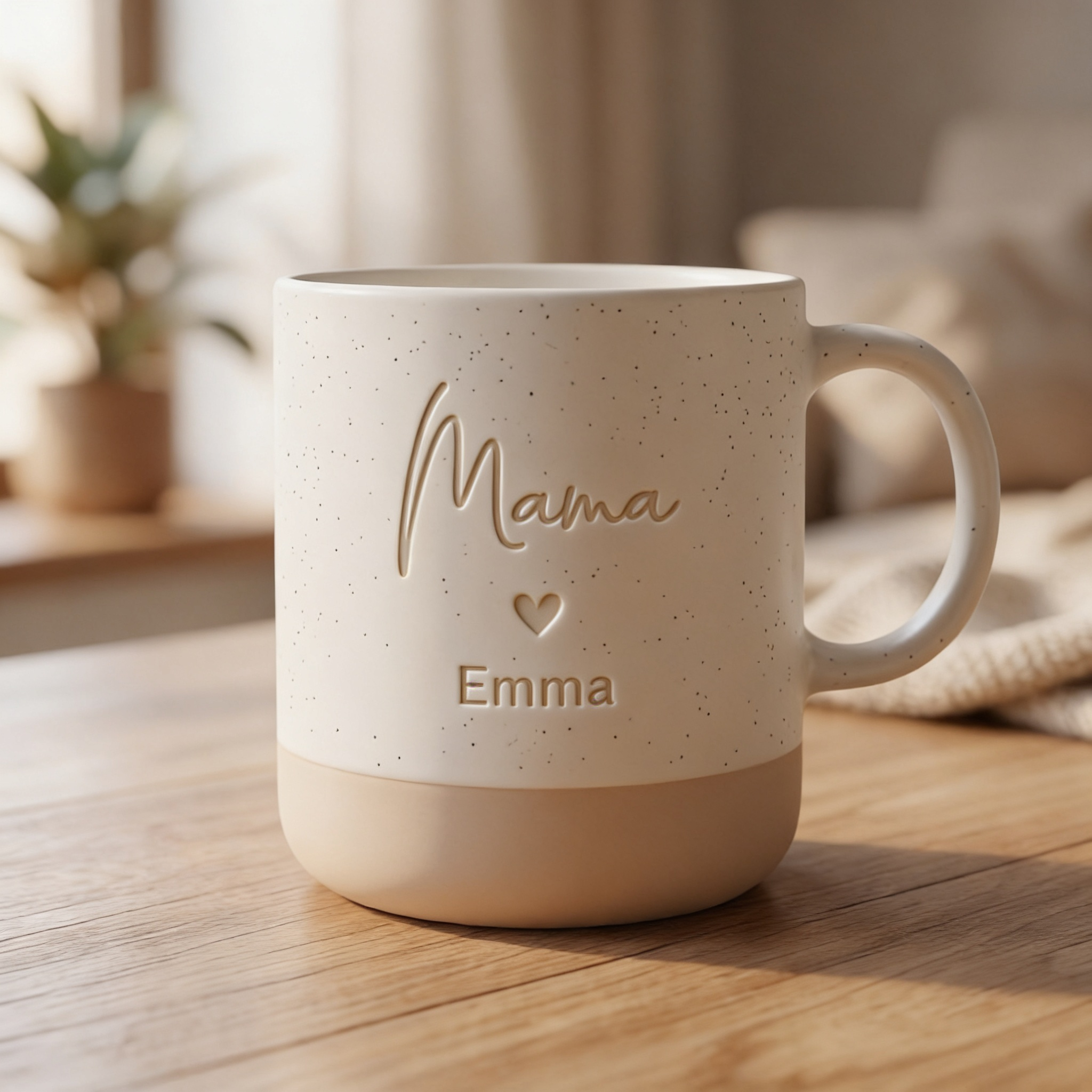 Mama Tasse – mit Wunschnamen | Liebevolles Geschenk für Mama