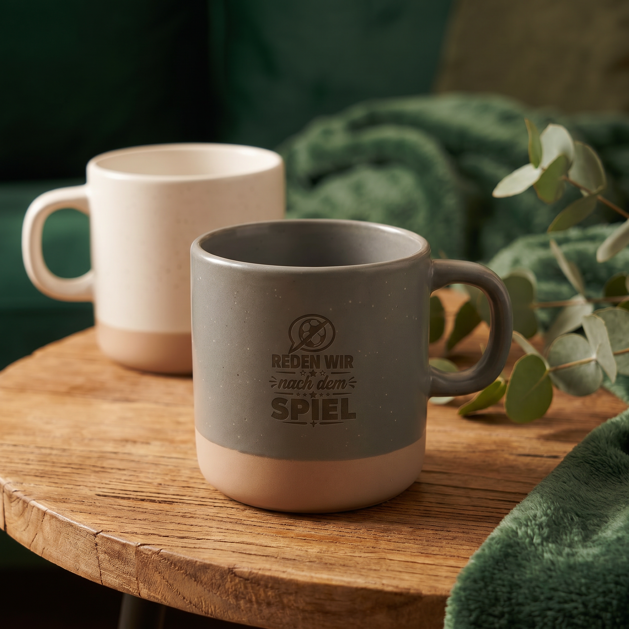 Fußball Tasse | "Reden wir nach dem Spiel"