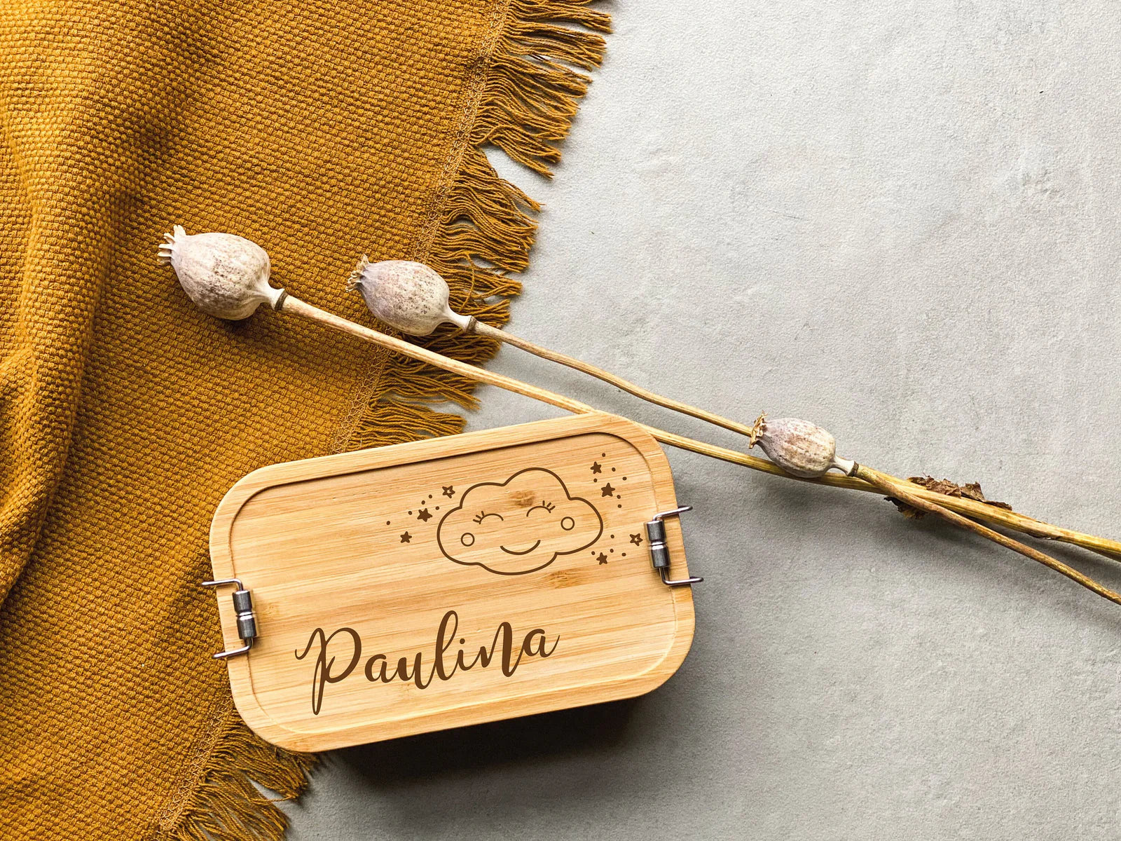 Brotdose Wolke Edelstahl I personalisiert