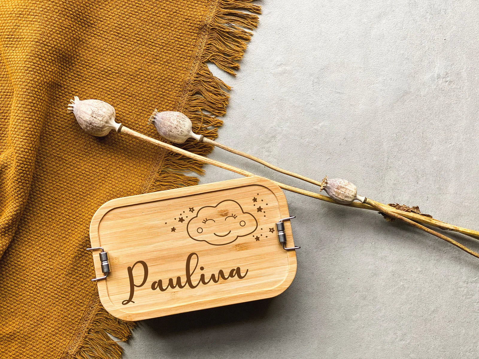 Brotdose Wolke Edelstahl I personalisiert