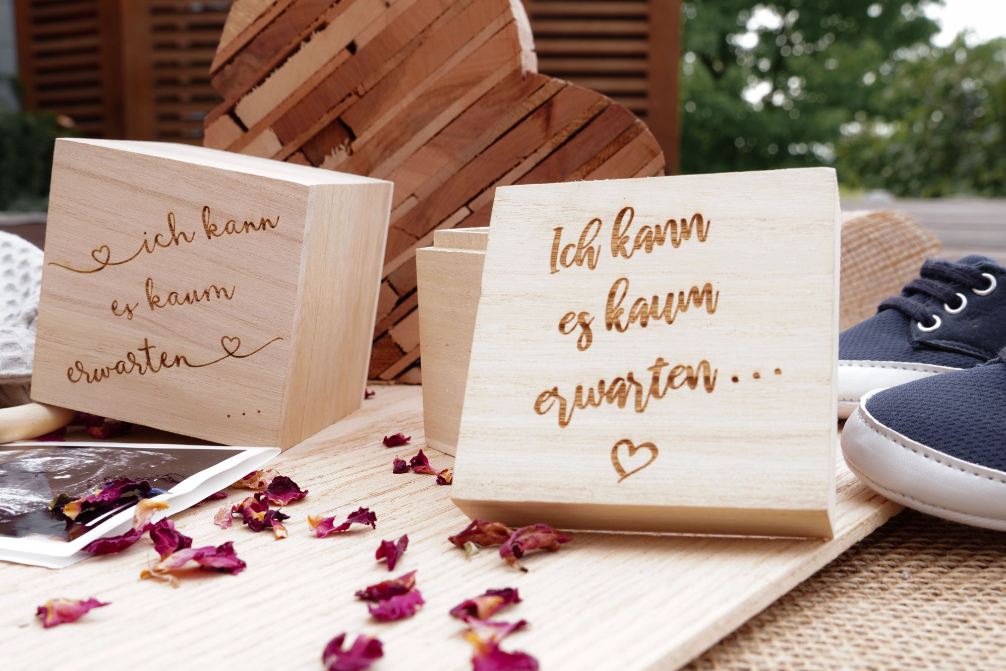 Schnuller Überraschungsbox Schwangerschaft verkünden