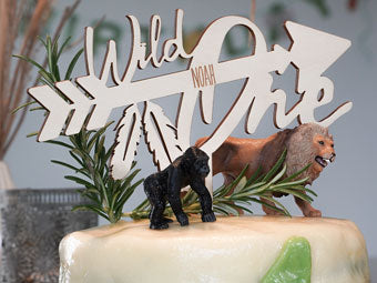 Cake Topper 1. Geburtstag Wild One