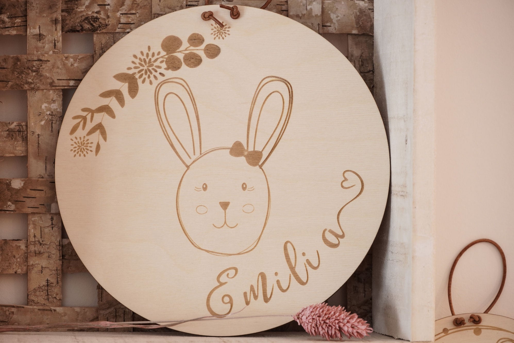 Holzschild Kindermotive mit Name
