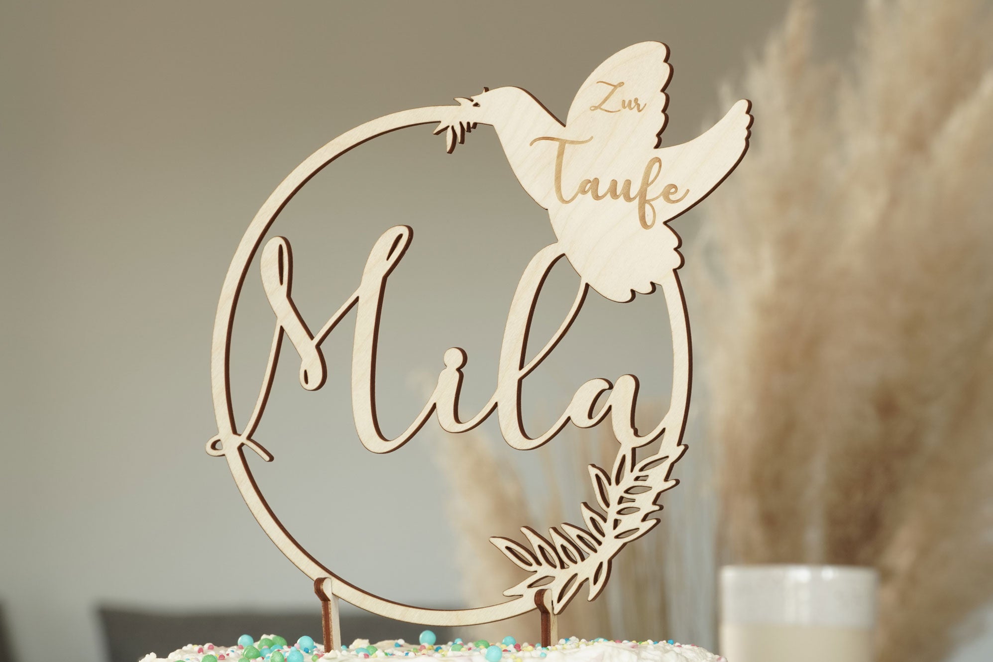 Cake Topper Taufe I Kommunion