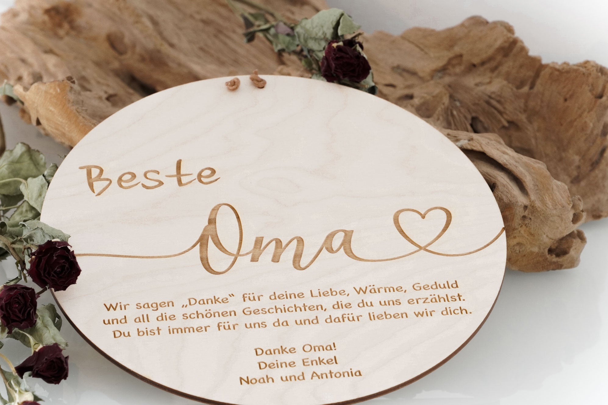 Holzschild "Beste Oma"