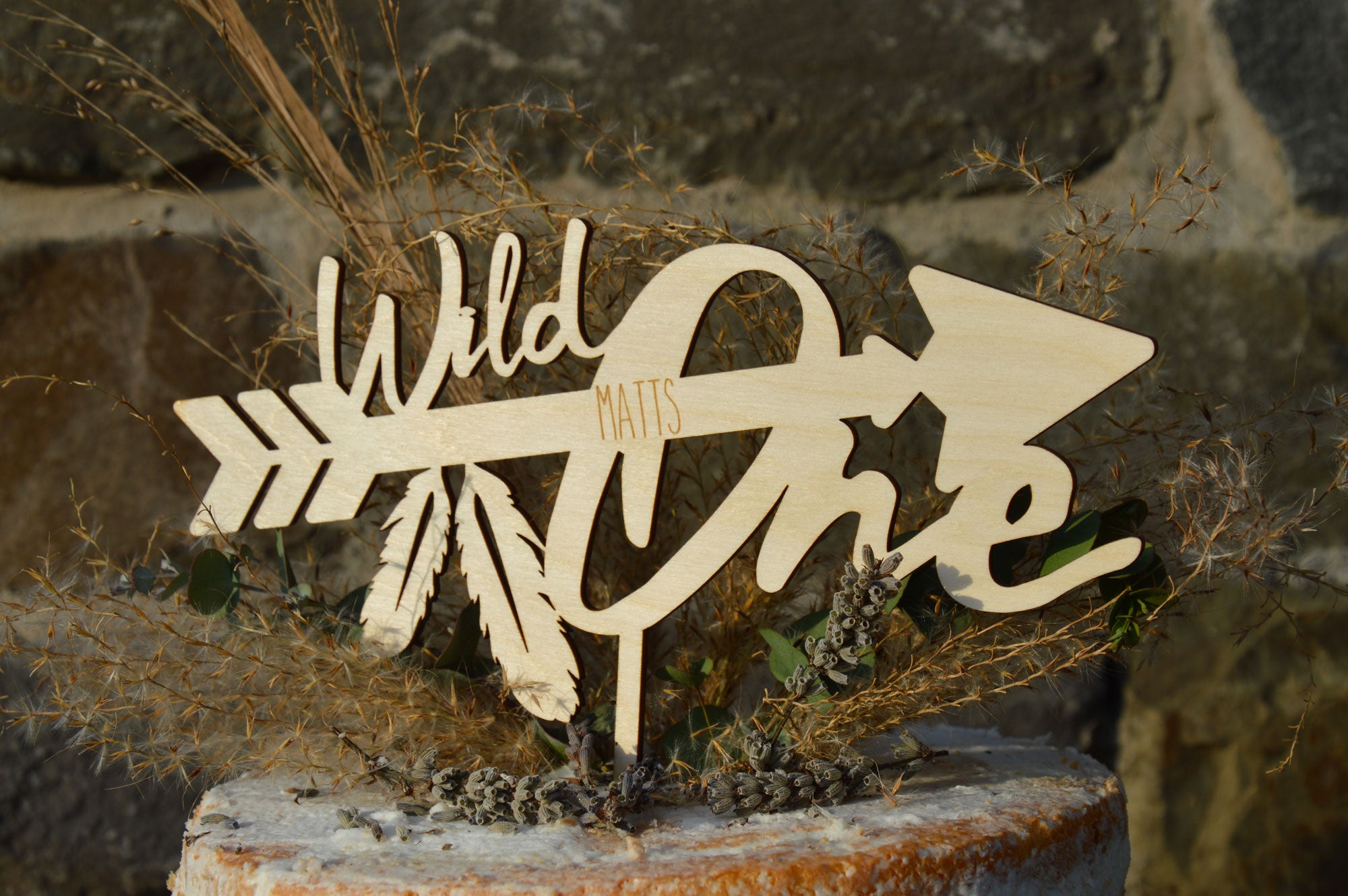 Cake Topper 1. Geburtstag Wild One