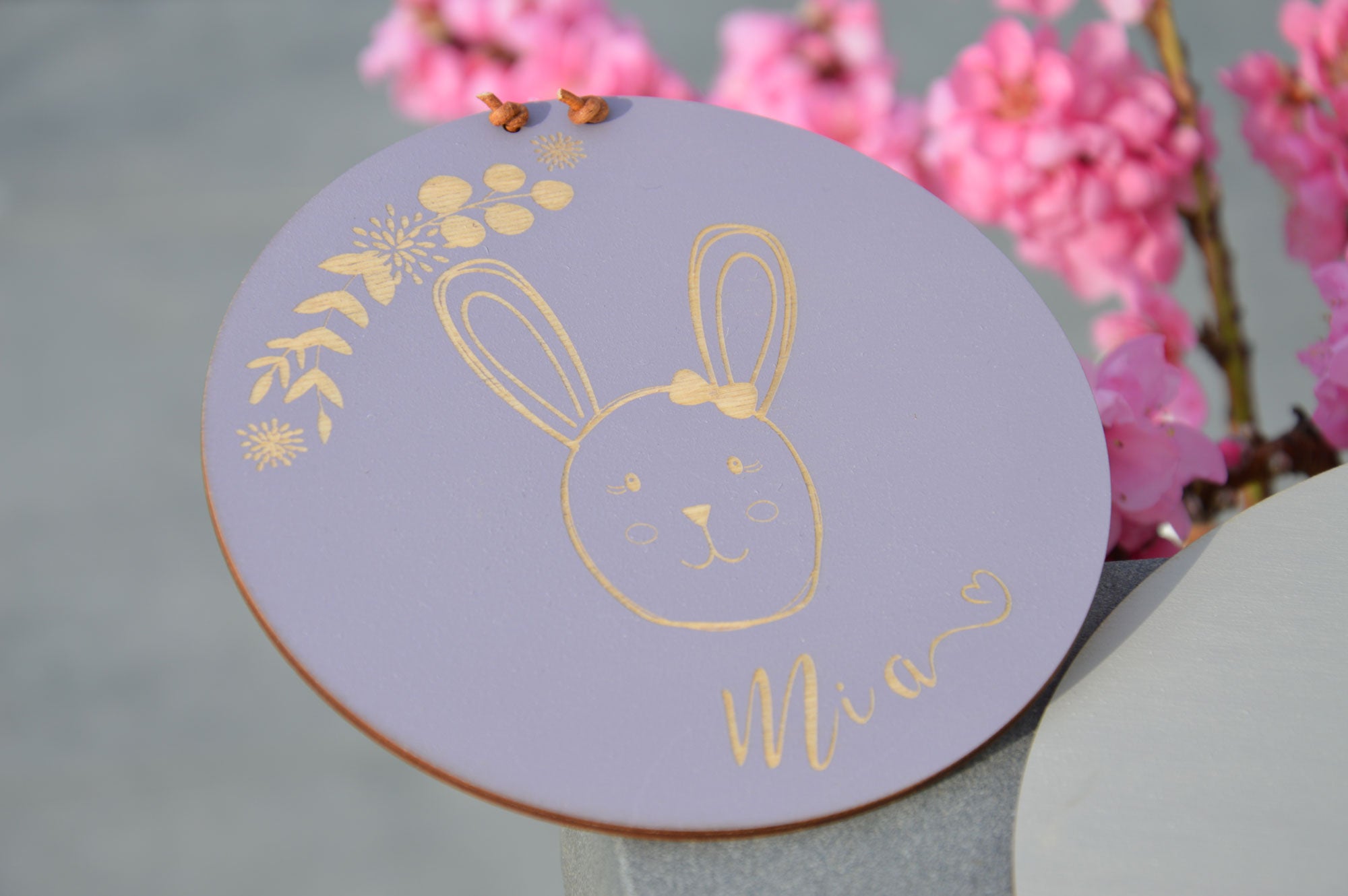 Personalisiertes Holzschild Kinderzimmer Babyzimmer