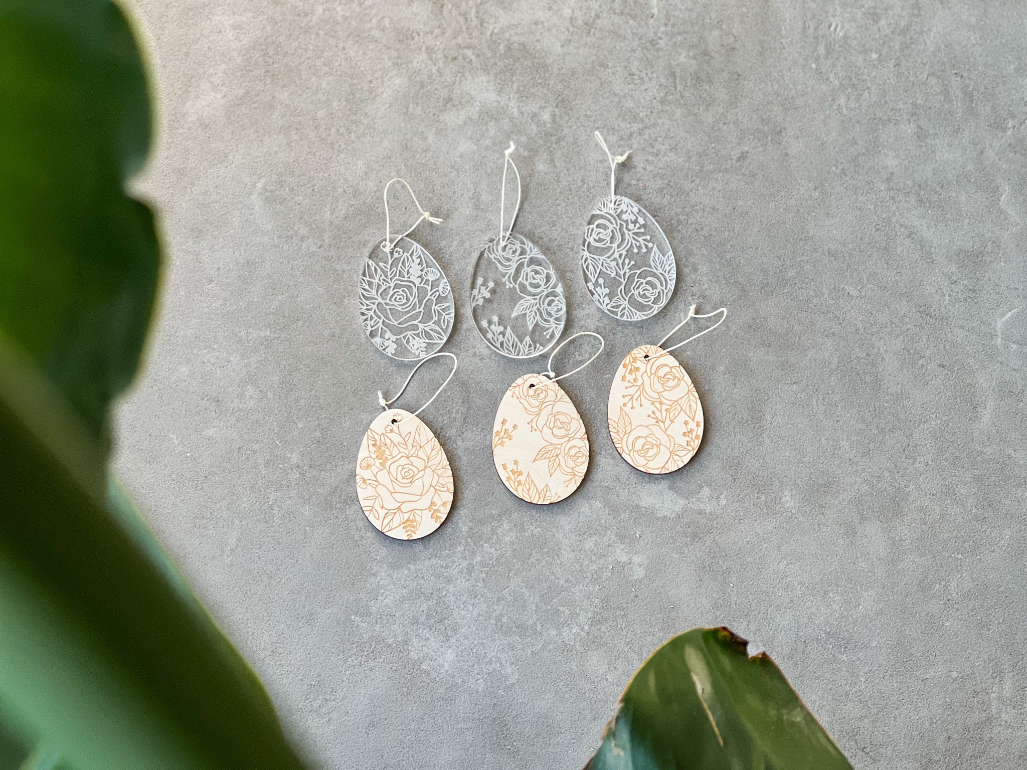 Osterkörbchen mit personalisiertem 3D Ei - Anhänger