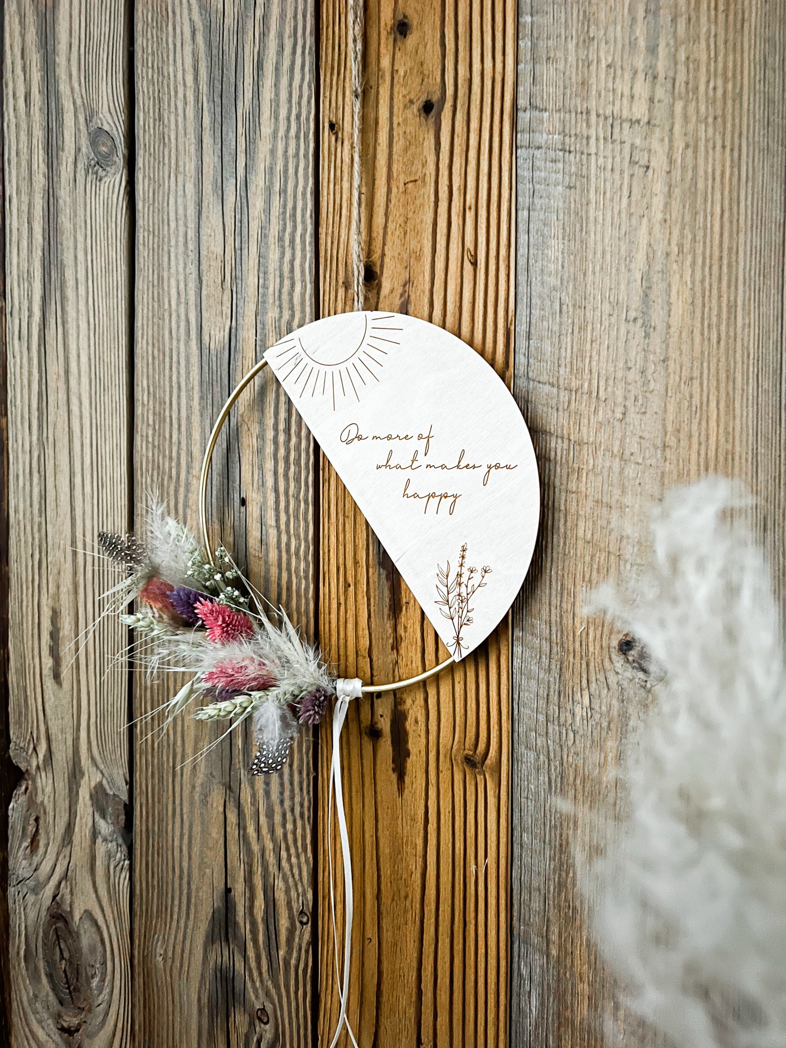 Flowerhoop mit Dekomagneten