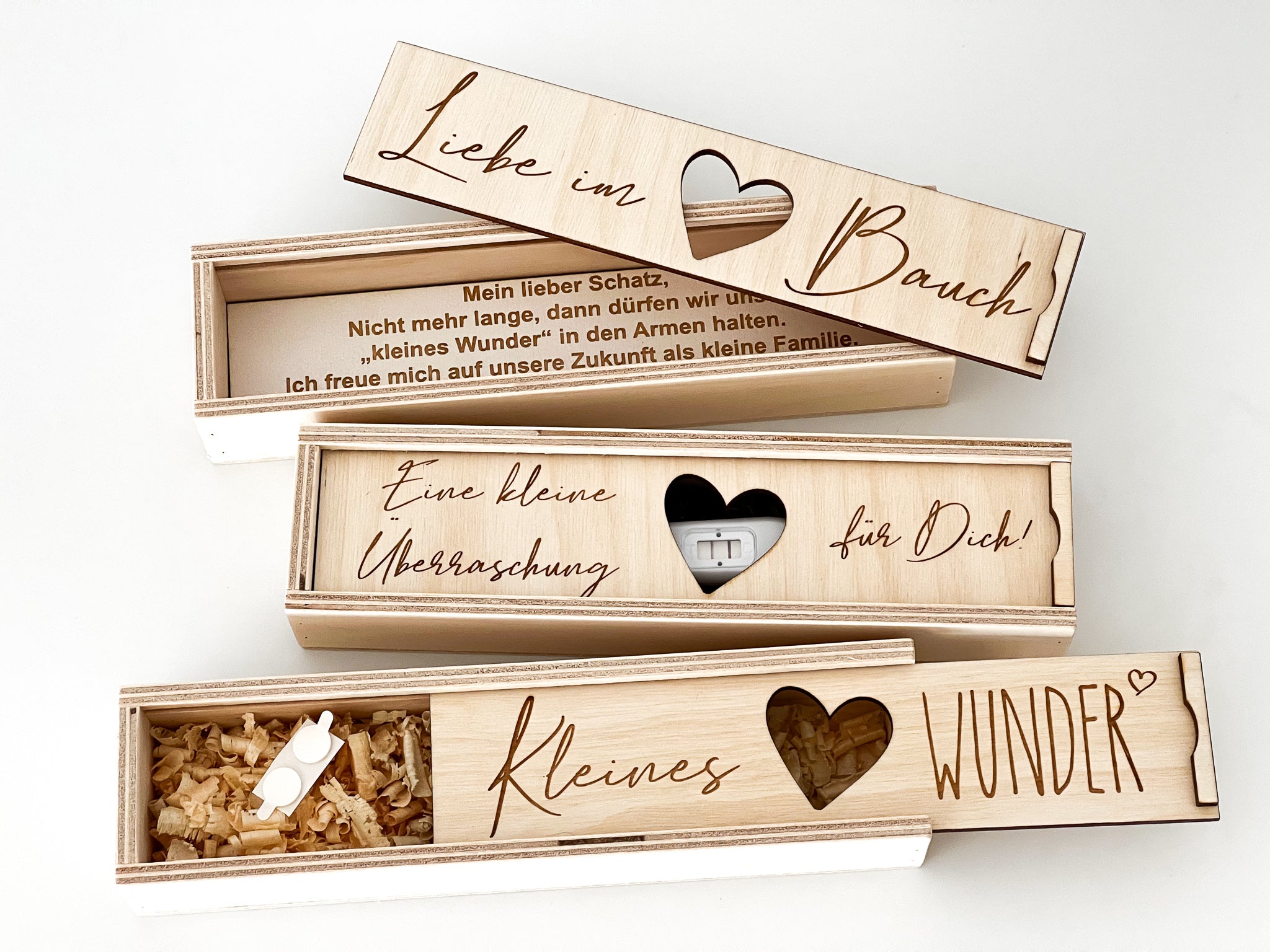 Schwangerschaft verkünden - Box