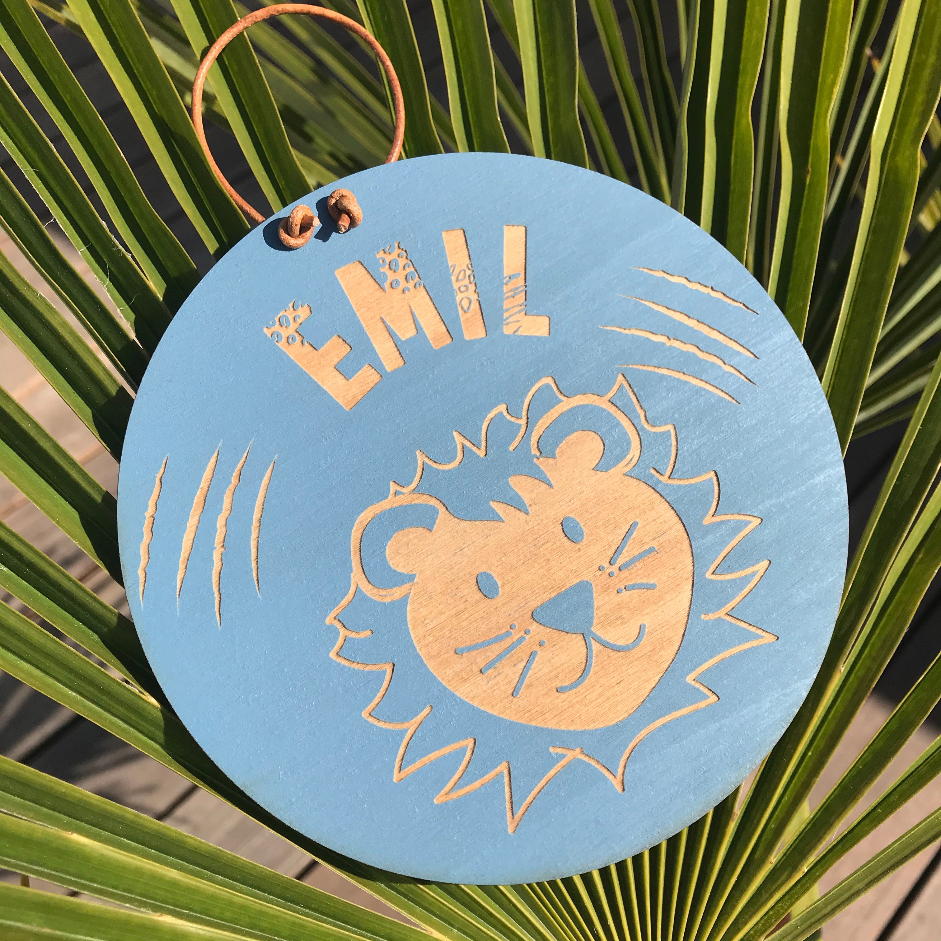 Holzschild Kindermotive mit Name