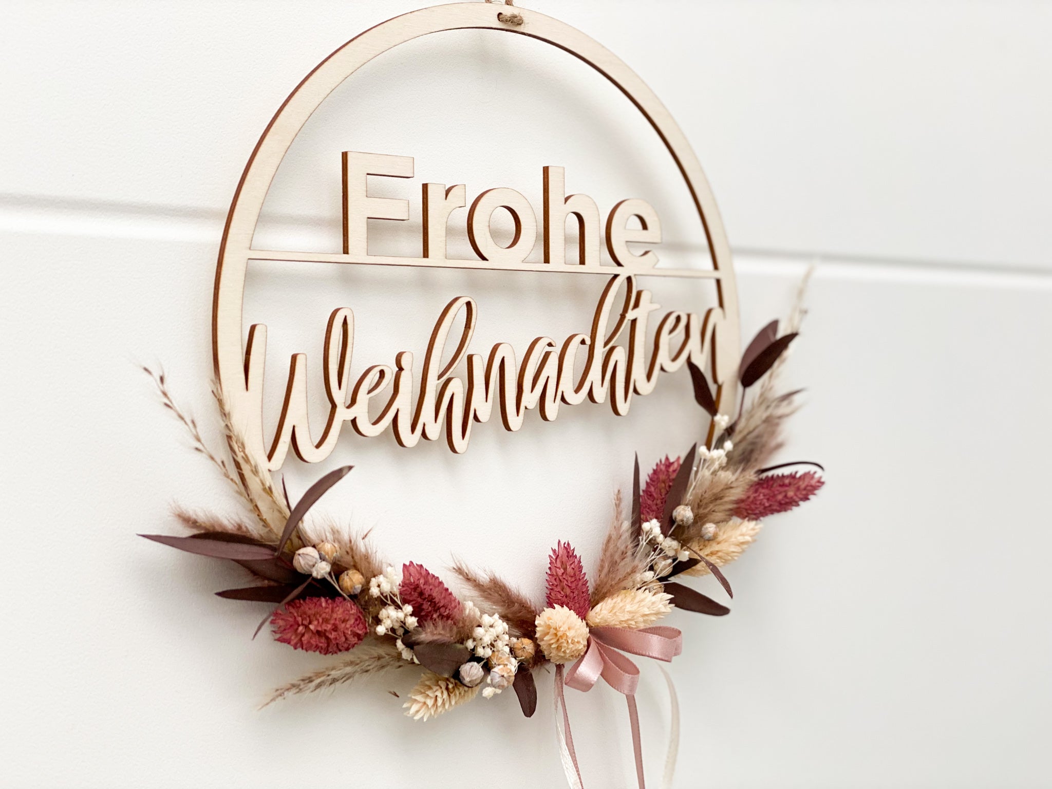 Flowerhoop "Frohe Weihnachten"