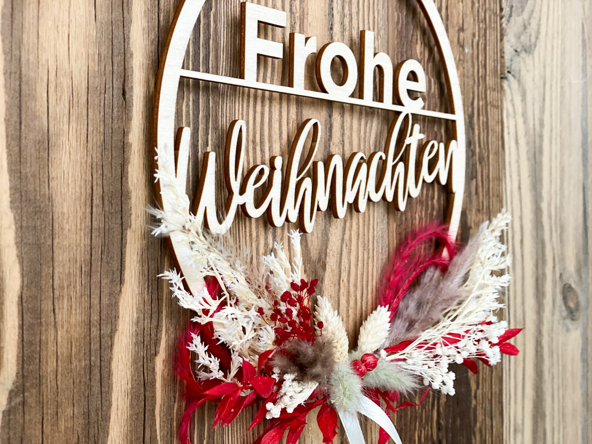 Flowerhoop "Frohe Weihnachten"