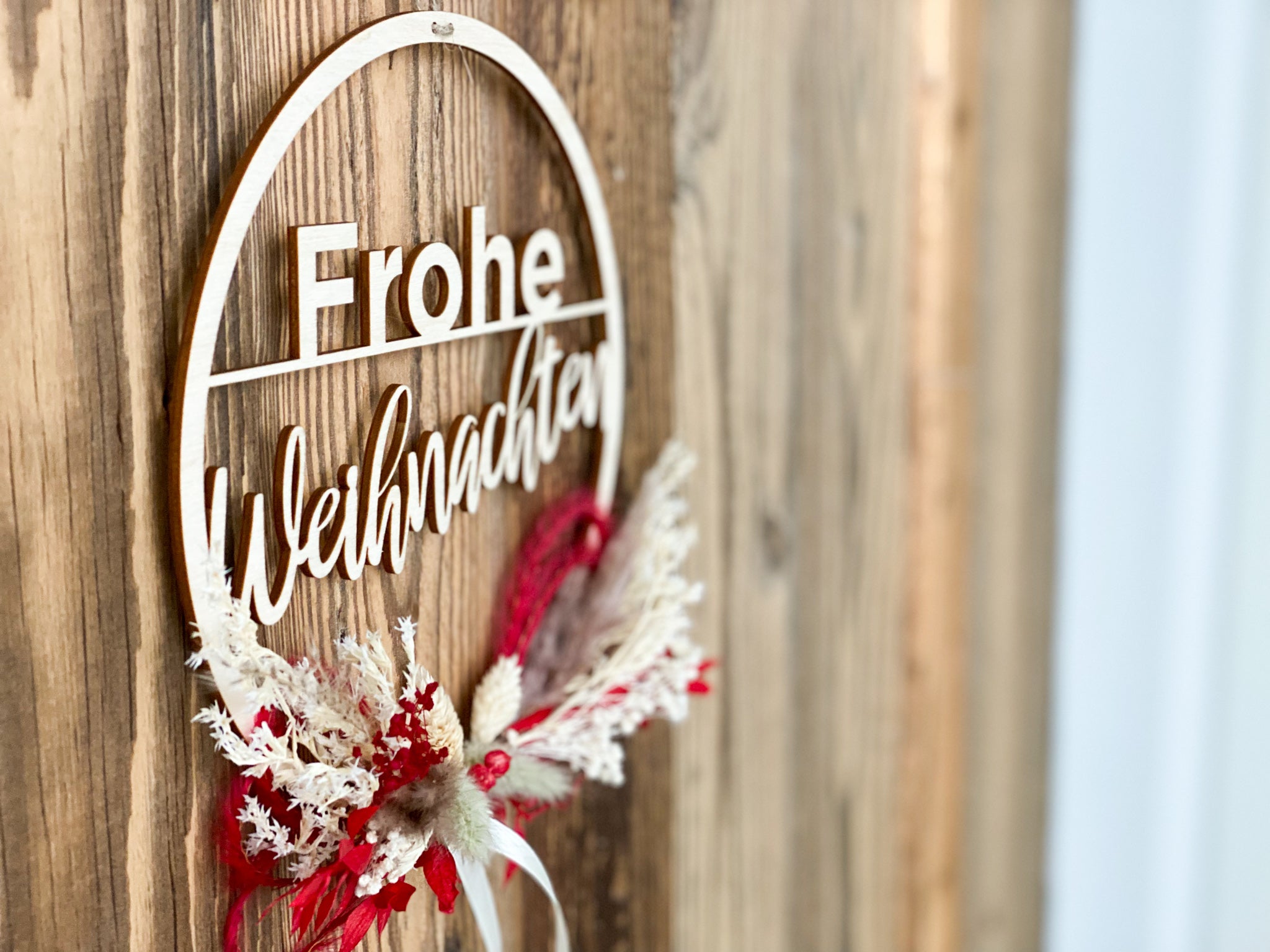 Flowerhoop "Frohe Weihnachten"