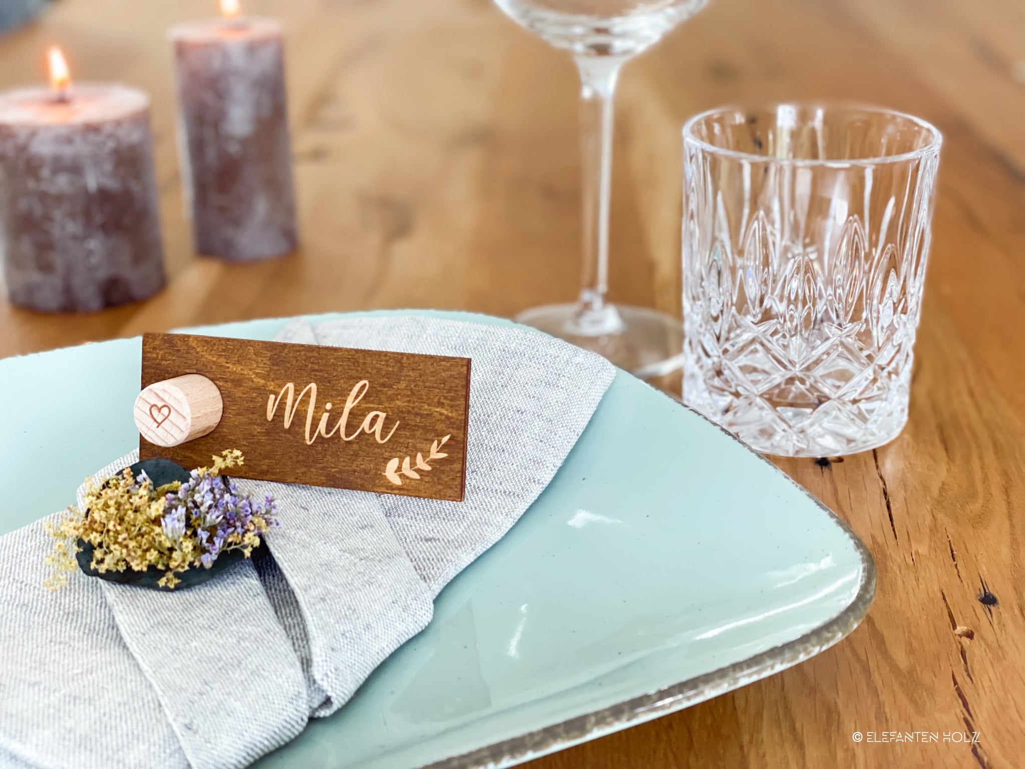 Platzkarten Tischkarten Namensschild