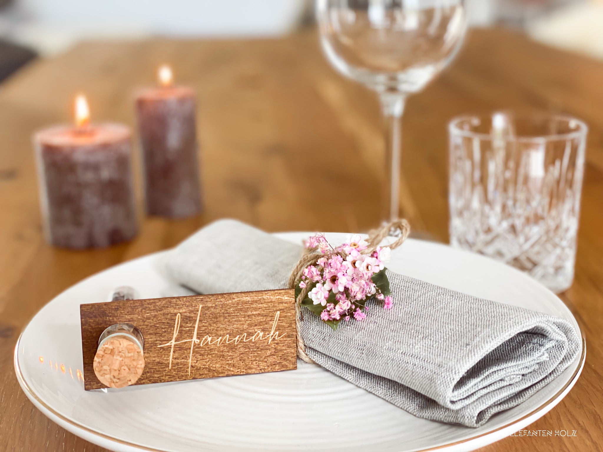 Platzkarten Tischkarten Namensschild
