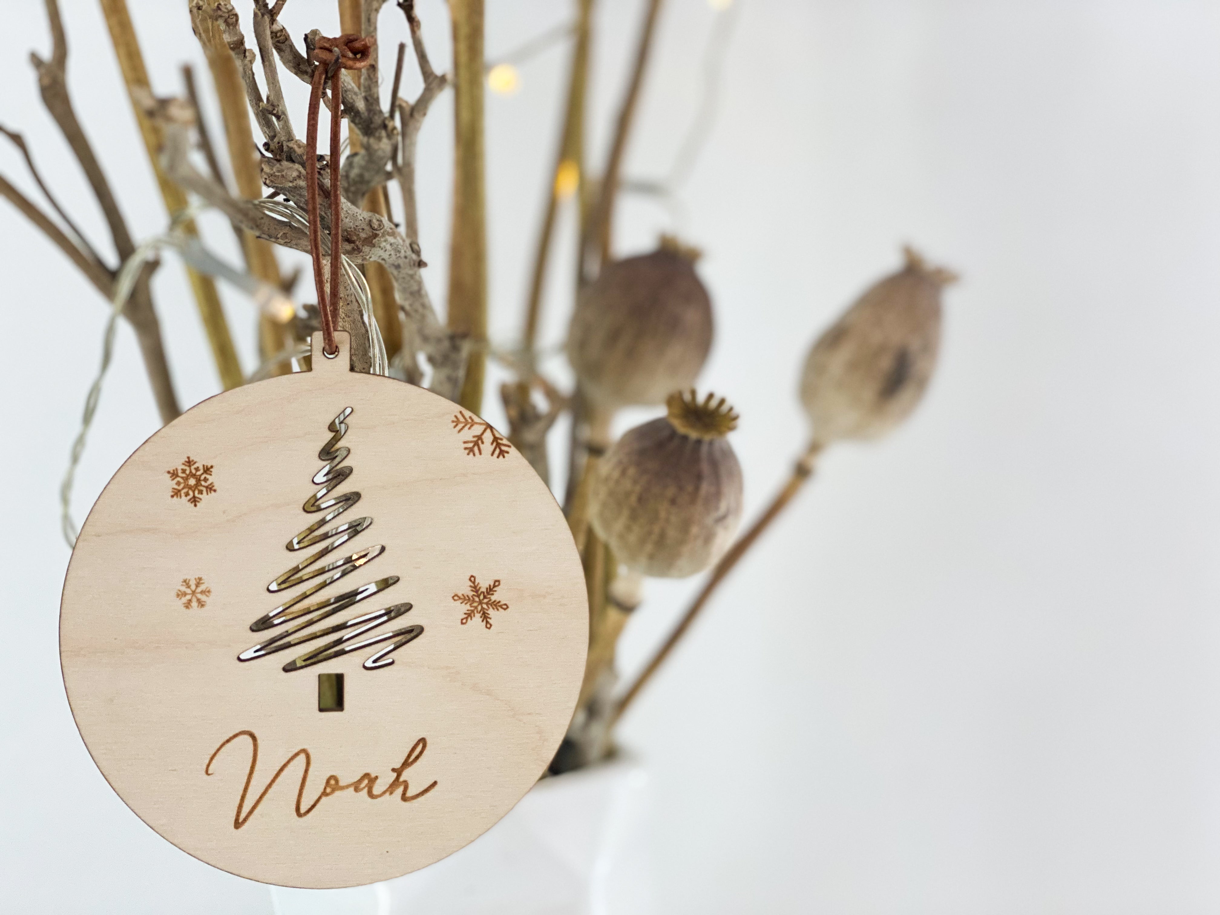 Weihnachtskugel Tannenbaum