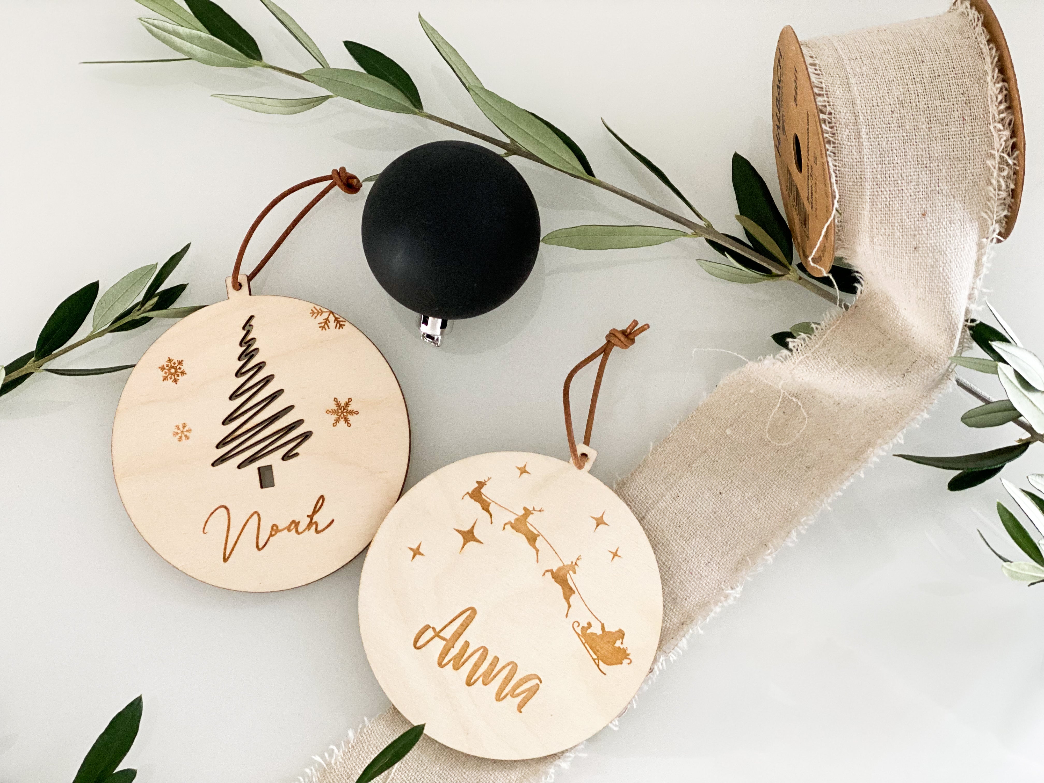 Weihnachtskugel Tannenbaum