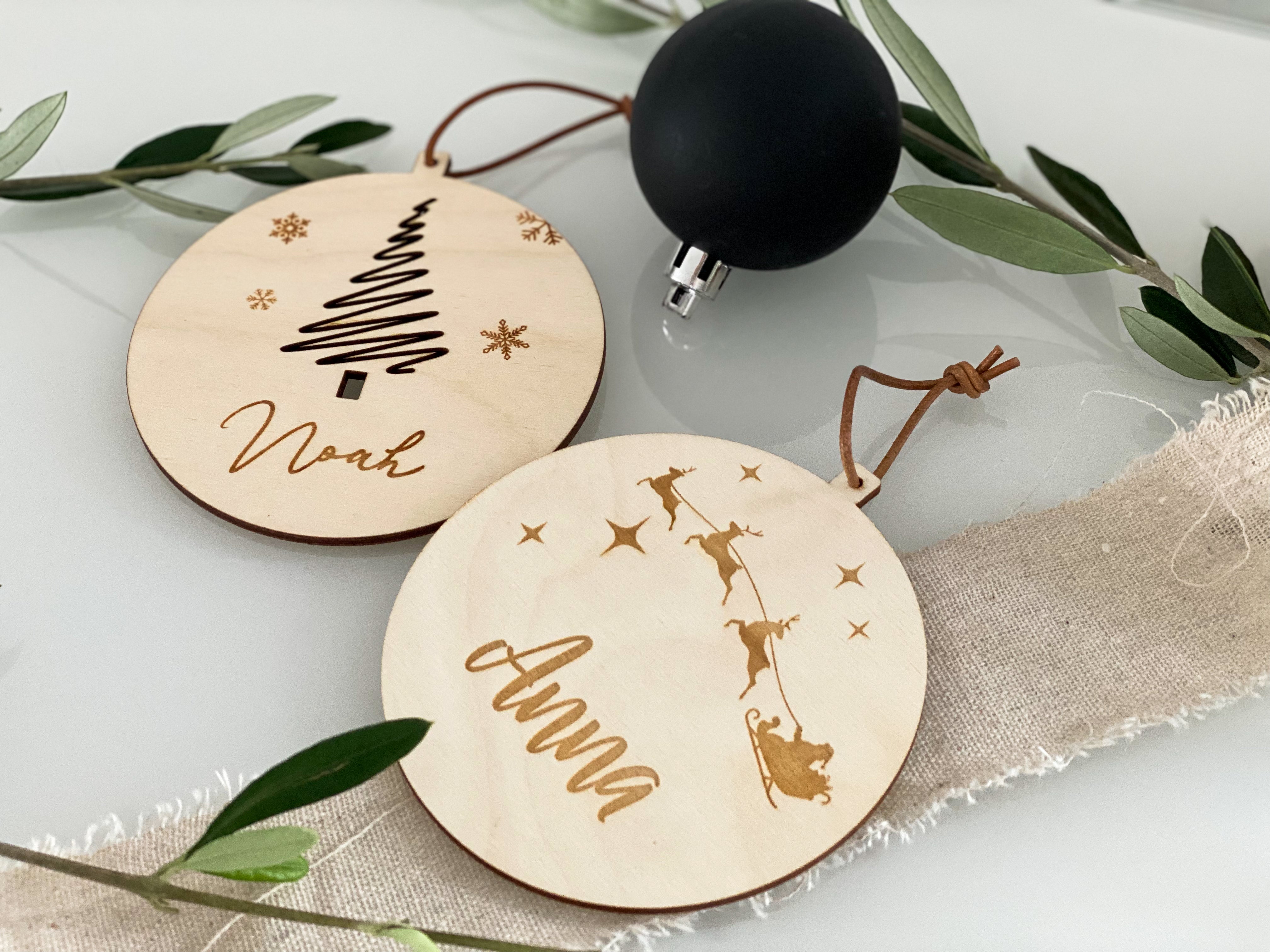 Weihnachtskugel Tannenbaum