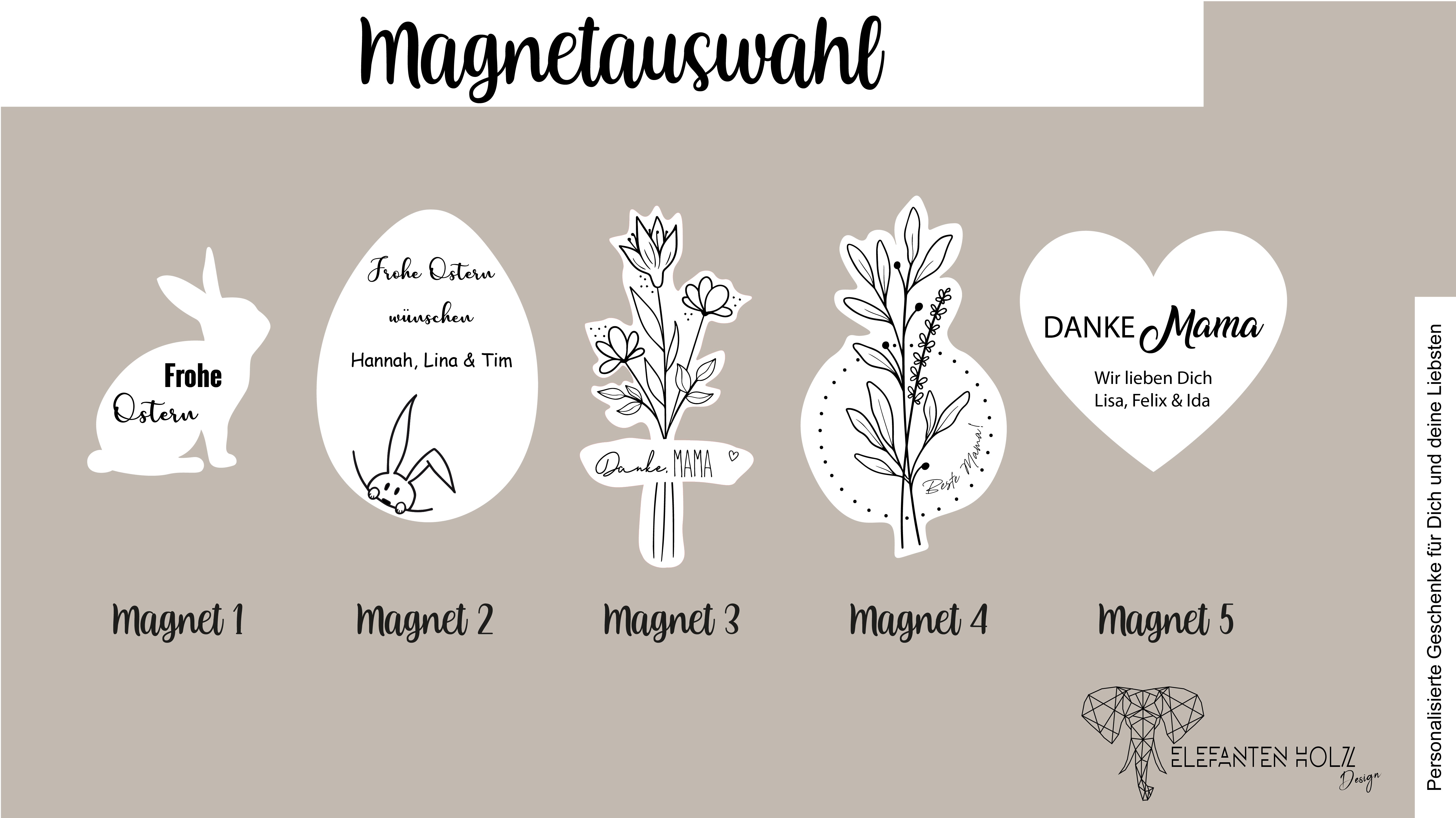 Flowerhoop mit Dekomagneten