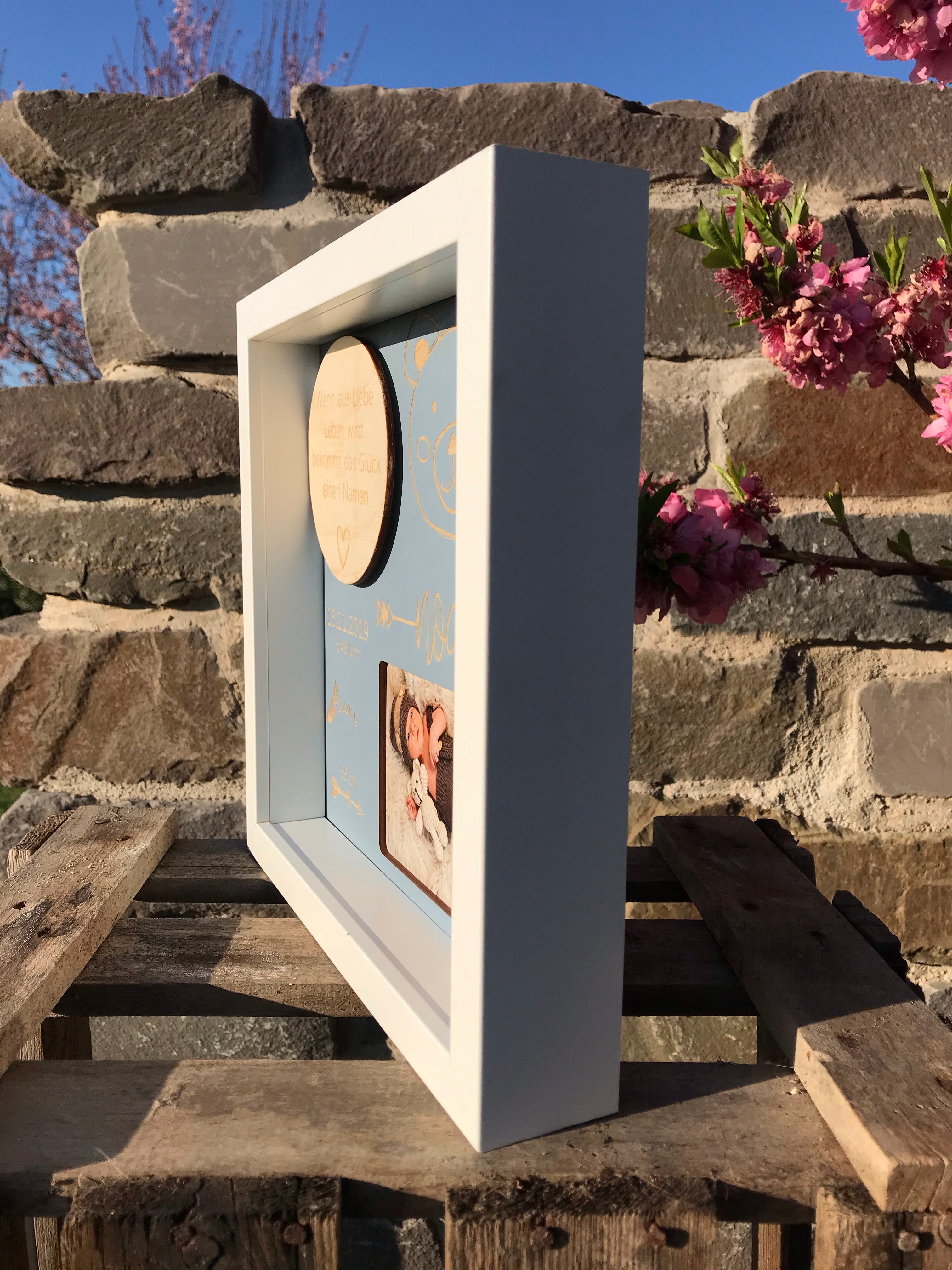 Bilderrahmen I Geldgeschenk - "Mein erstes Jahr"