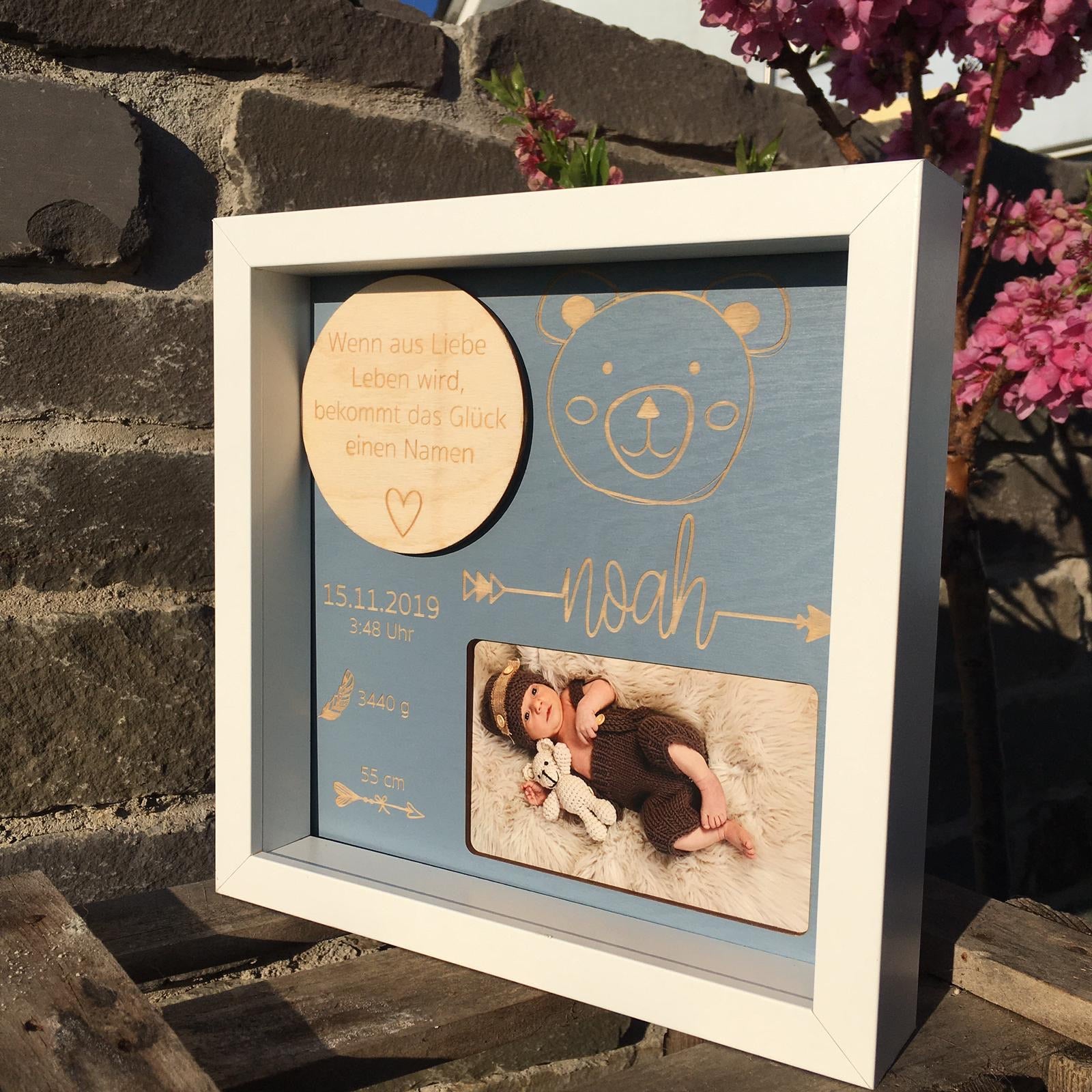 Bilderrahmen I Geldgeschenk - "Mein erstes Jahr"