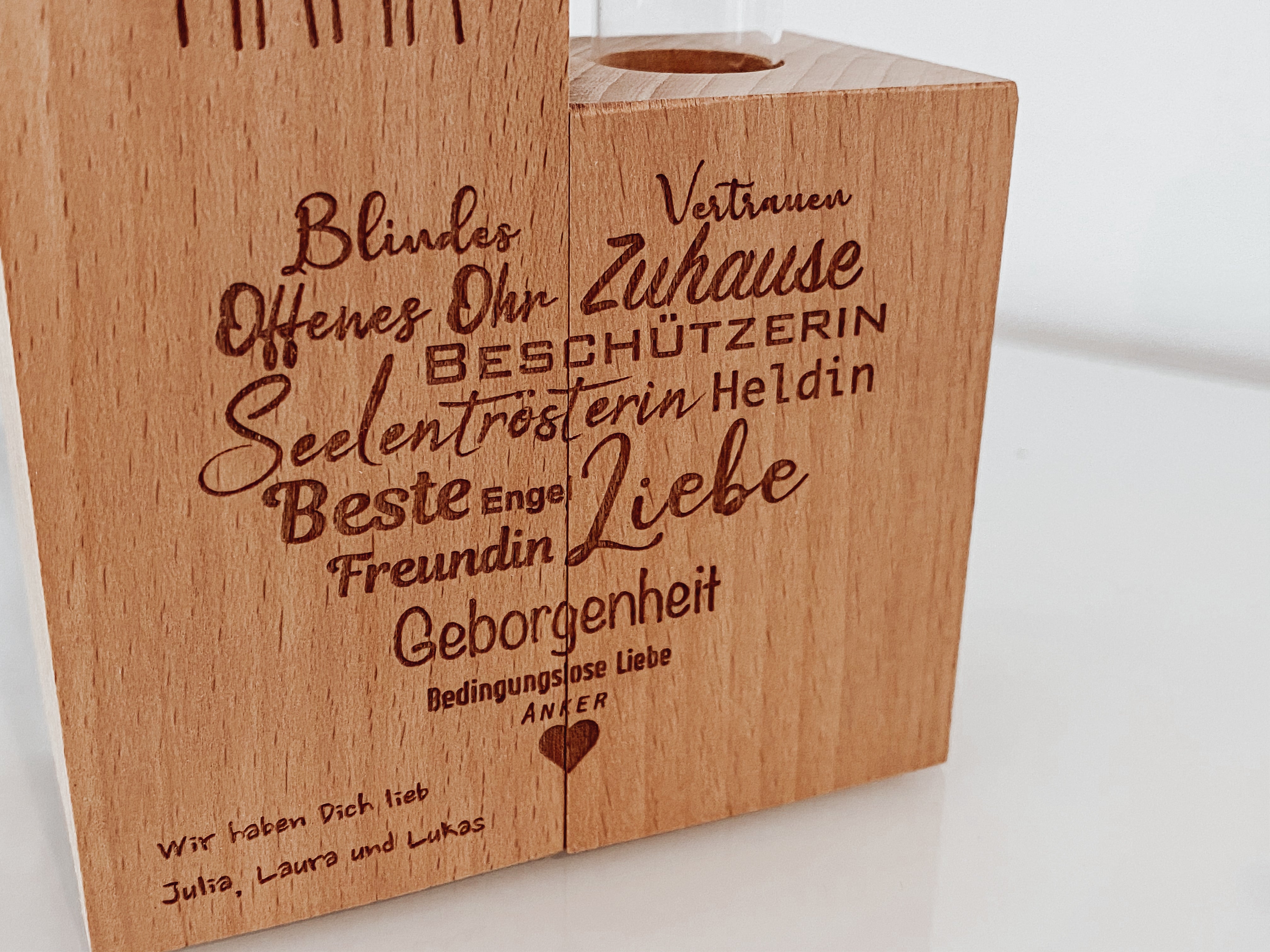 Blumenvase "beste Mama"