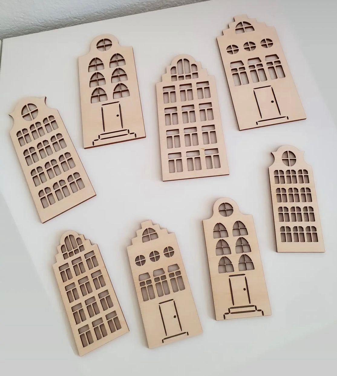 Holland Häuschen - Amsterdamer Häuser