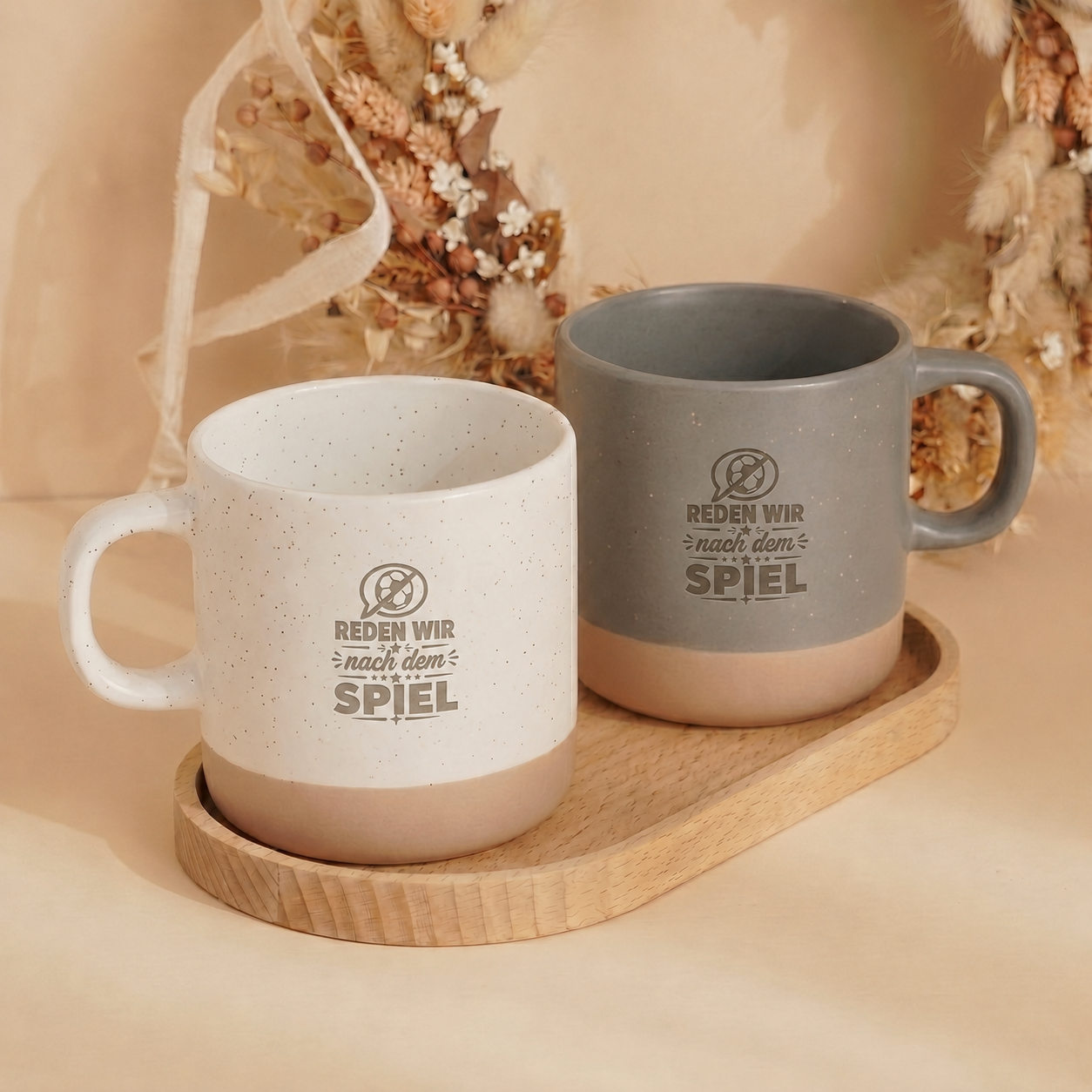 Fußball Tasse | "Reden wir nach dem Spiel"