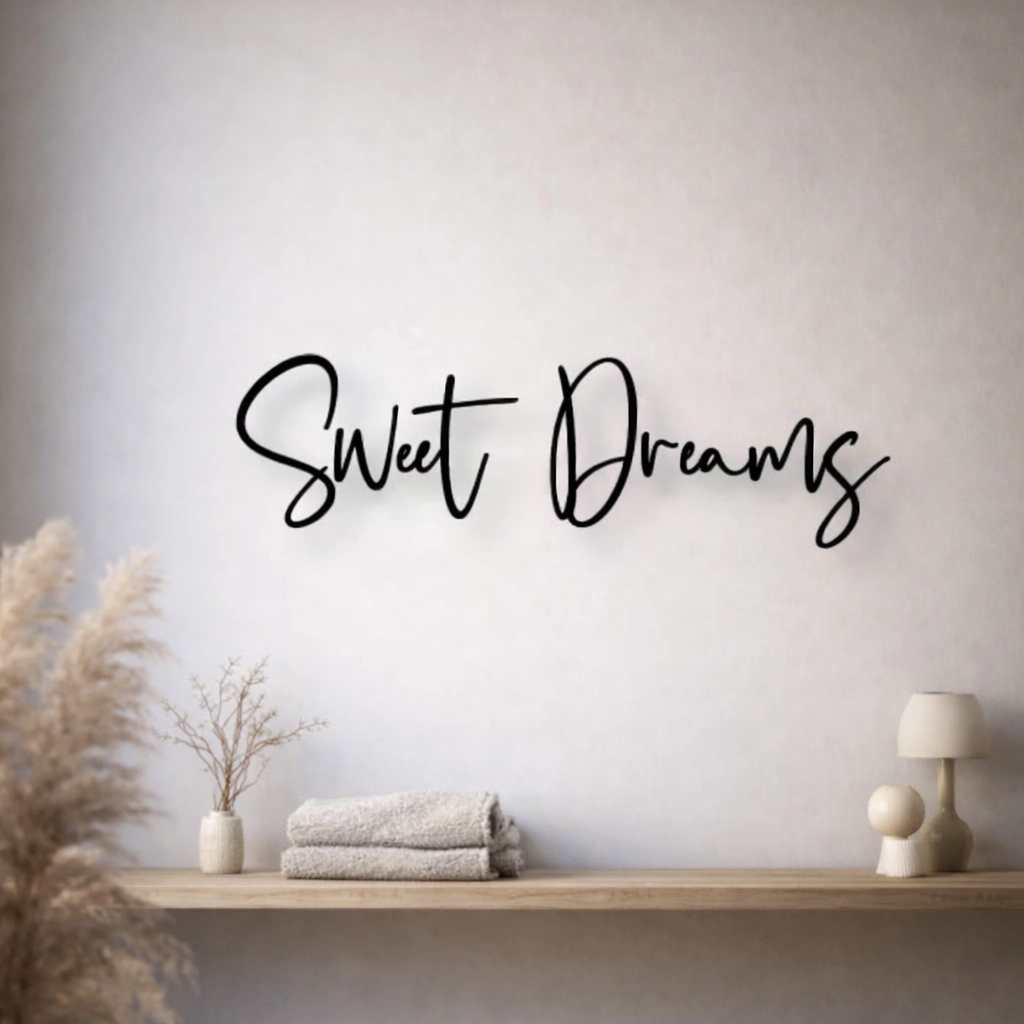 Schriftzug Sweet Dreams