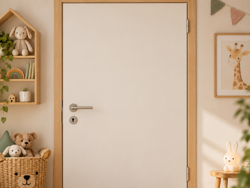 Namensschild Kinderzimmertür personalisiert – 3D Türschild mit Wunschname aus Holz oder Acryl – Kinderzimmertür Deko für Jungen & Mädchen