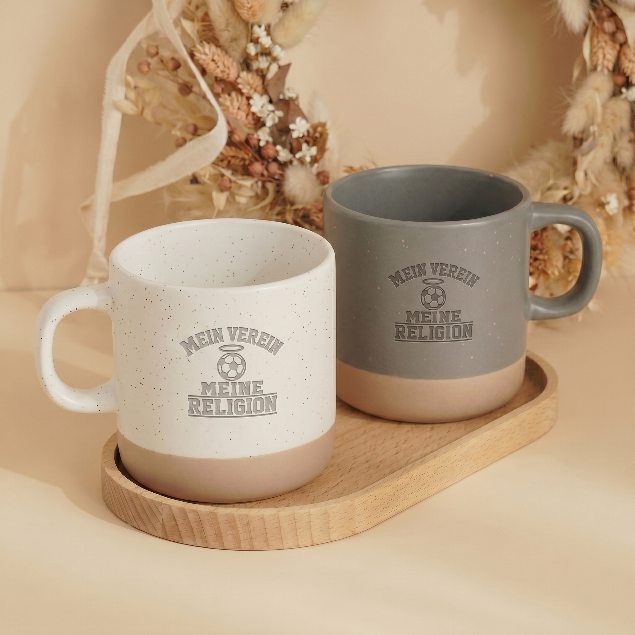 Fußball Tasse | "Mein Verein Meine Religion"
