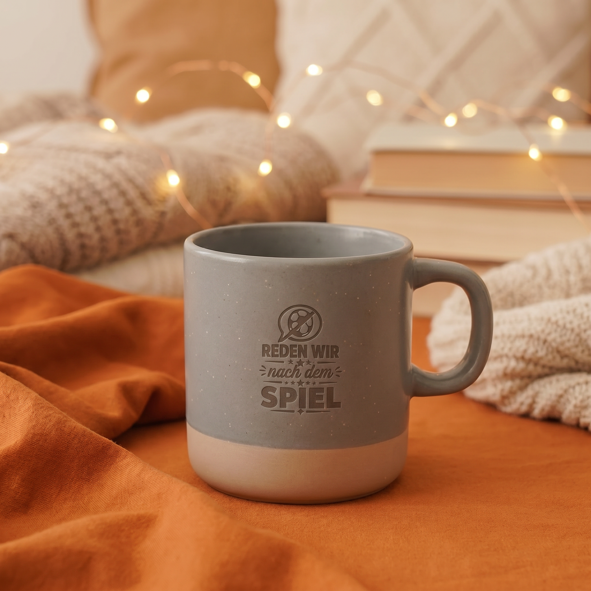 Fußball Tasse | "Reden wir nach dem Spiel"