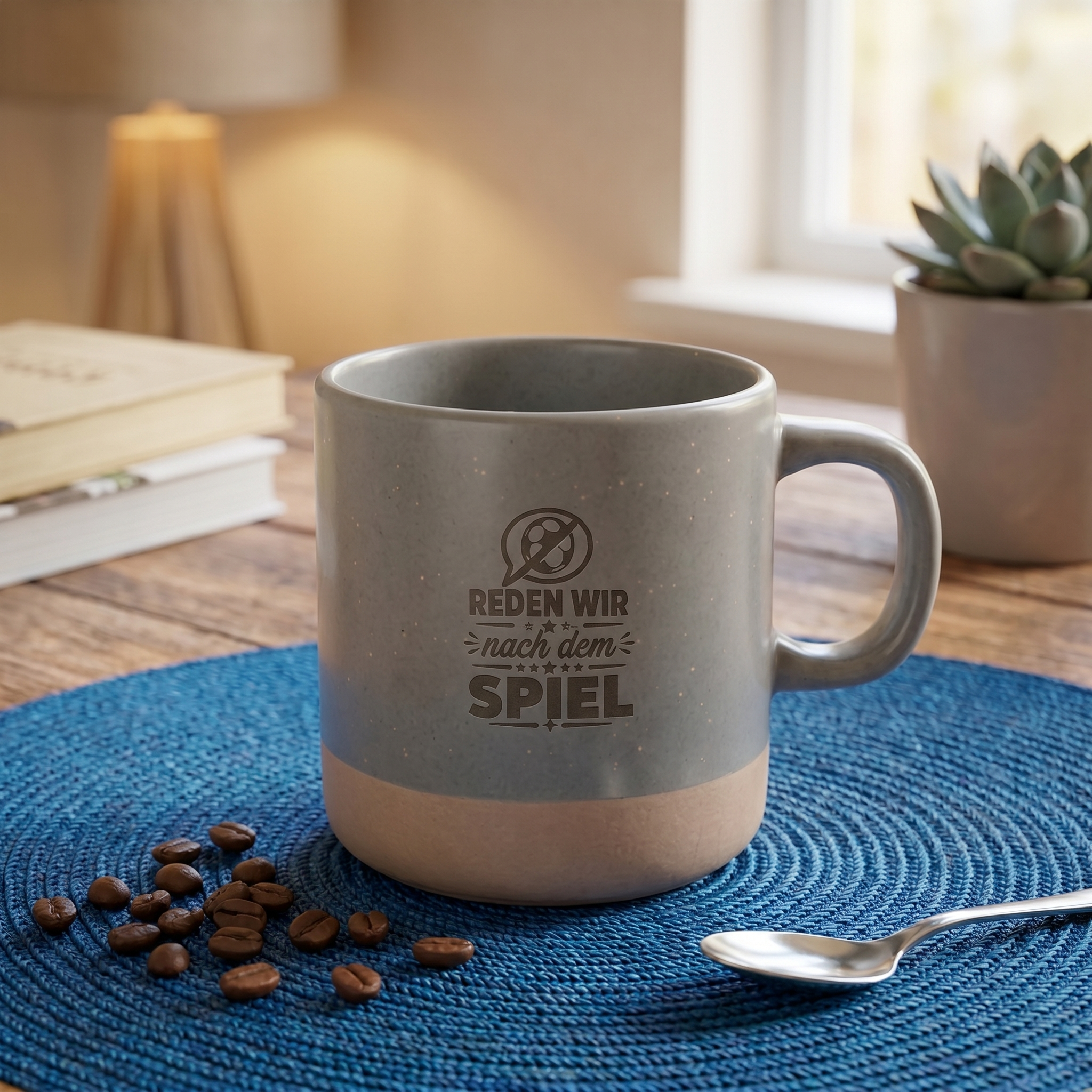 Fußball Tasse | "Reden wir nach dem Spiel"