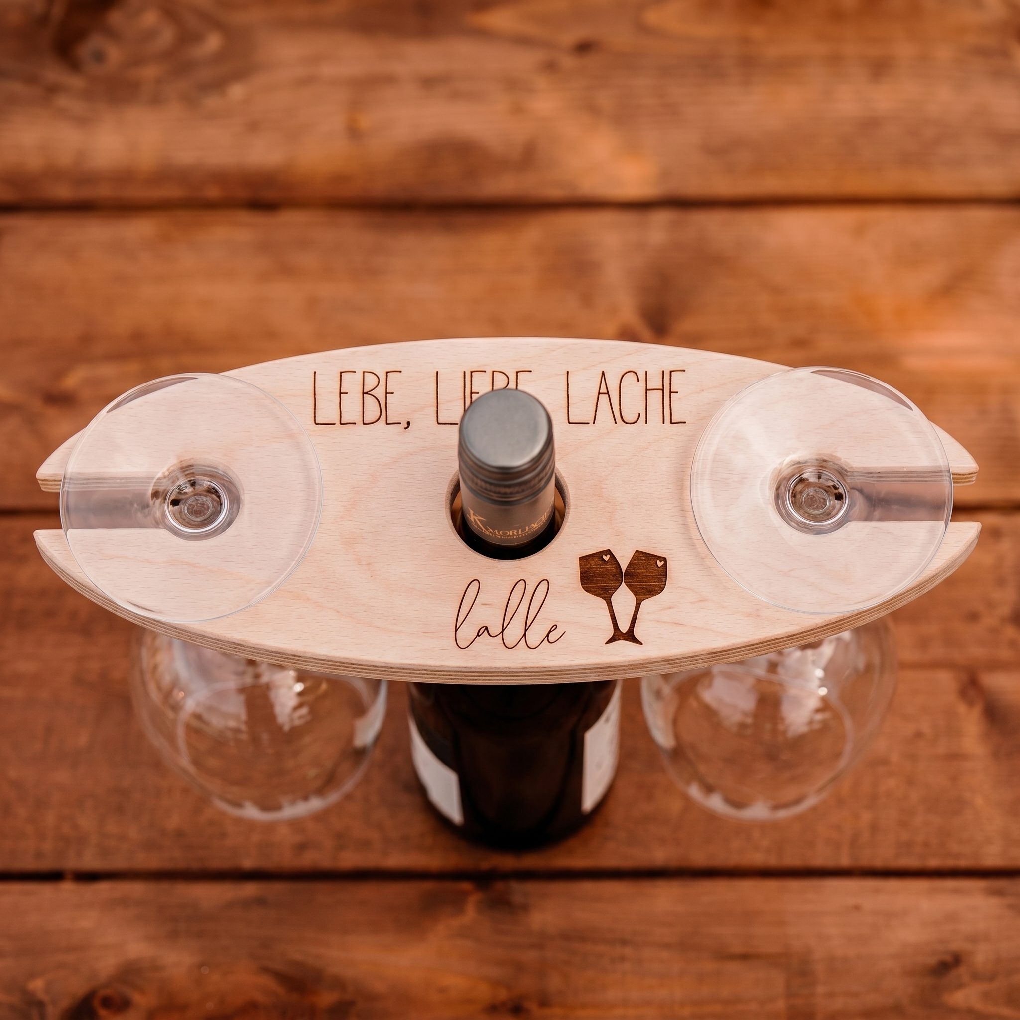 Weinbutler "Lebe, Liebe, Lache & lalle"