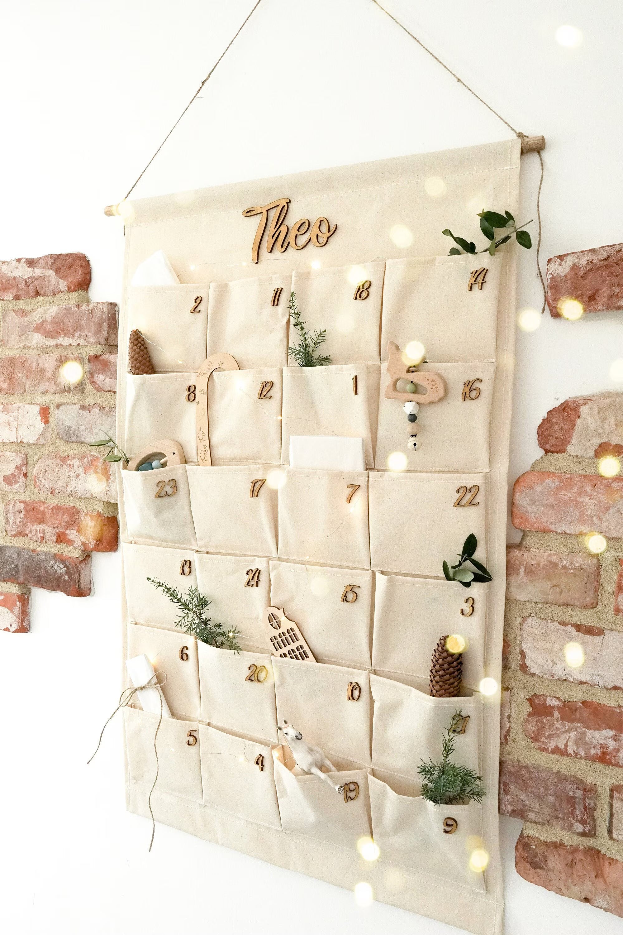 Adventskalender zum Befüllen